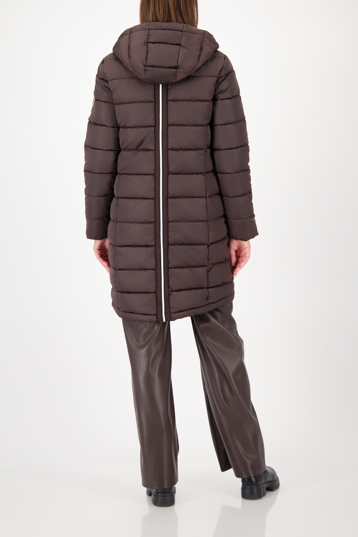 Monari Steppmantel , Regular fit mit Kapuze
