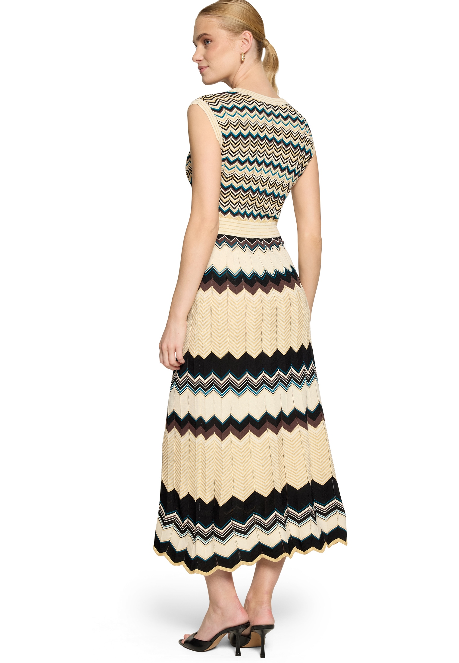 Zero Strickkleid »Strickkleid mit Lurexfaden«