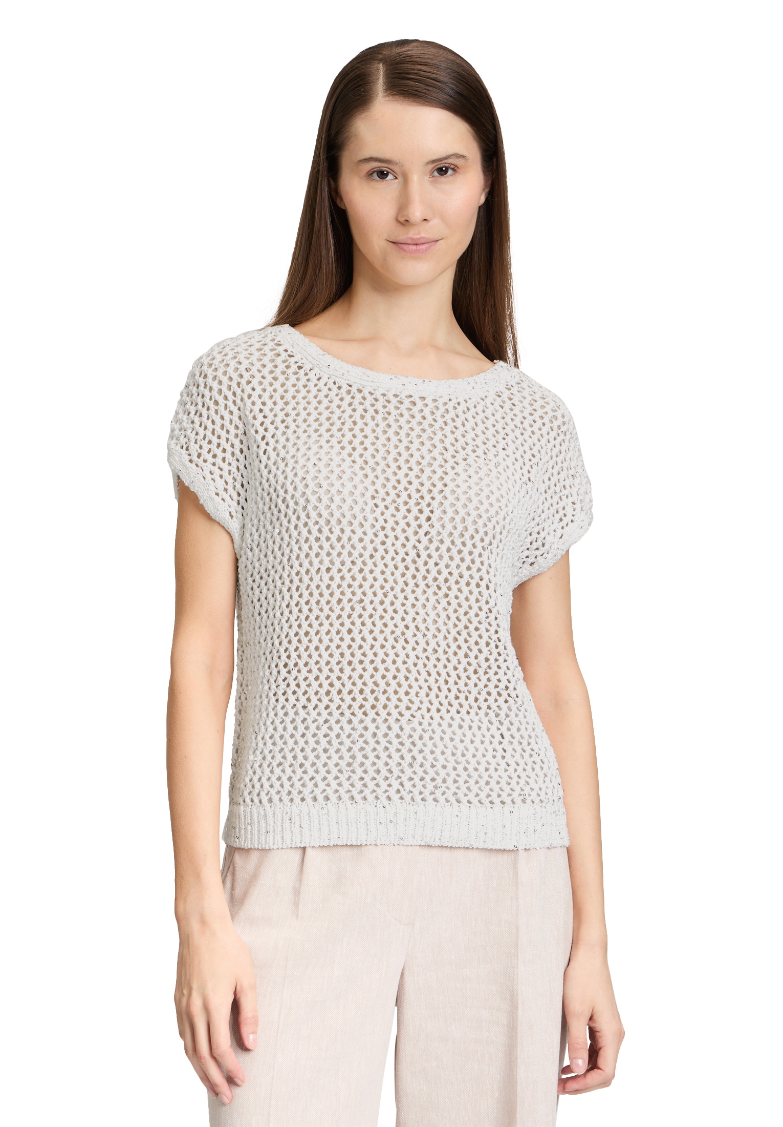 Betty&Co Strickpullover »Strickpullunder mit Effektgarn«