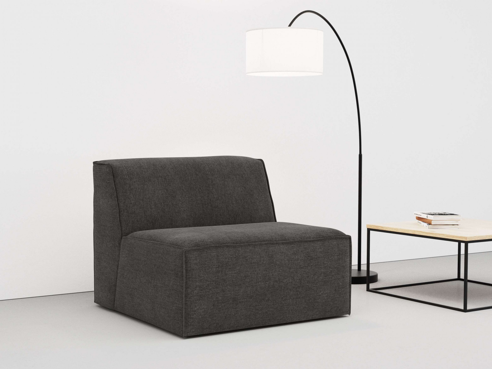 an »Norvid«, RAUM.ID Auswahl Modulen bequem Sofa-Mittelelement Taschenfederkern, bestellen mit große modular,