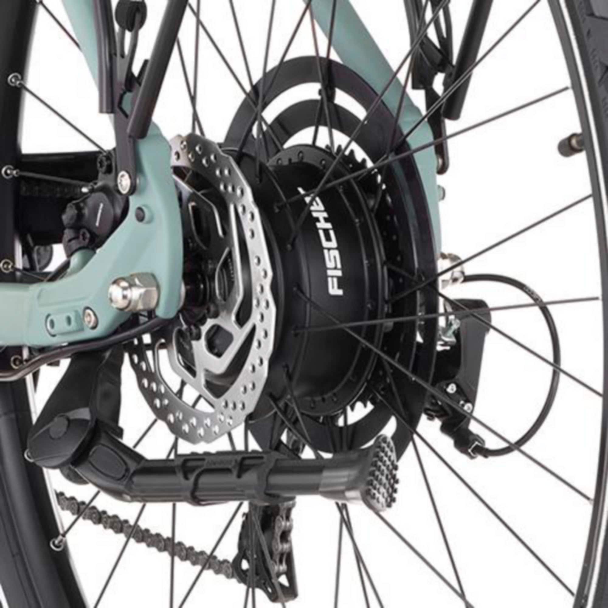 FISCHER Fahrrad »VIATOR 2.1 459 55 ACTIVE« 8 Gang Shimano ACERA Schaltwerk Heckmotor mit Akku-Ladegerät | mit Werkzeug,  Pedelec, Elektrofahrrad für Damen und Herren