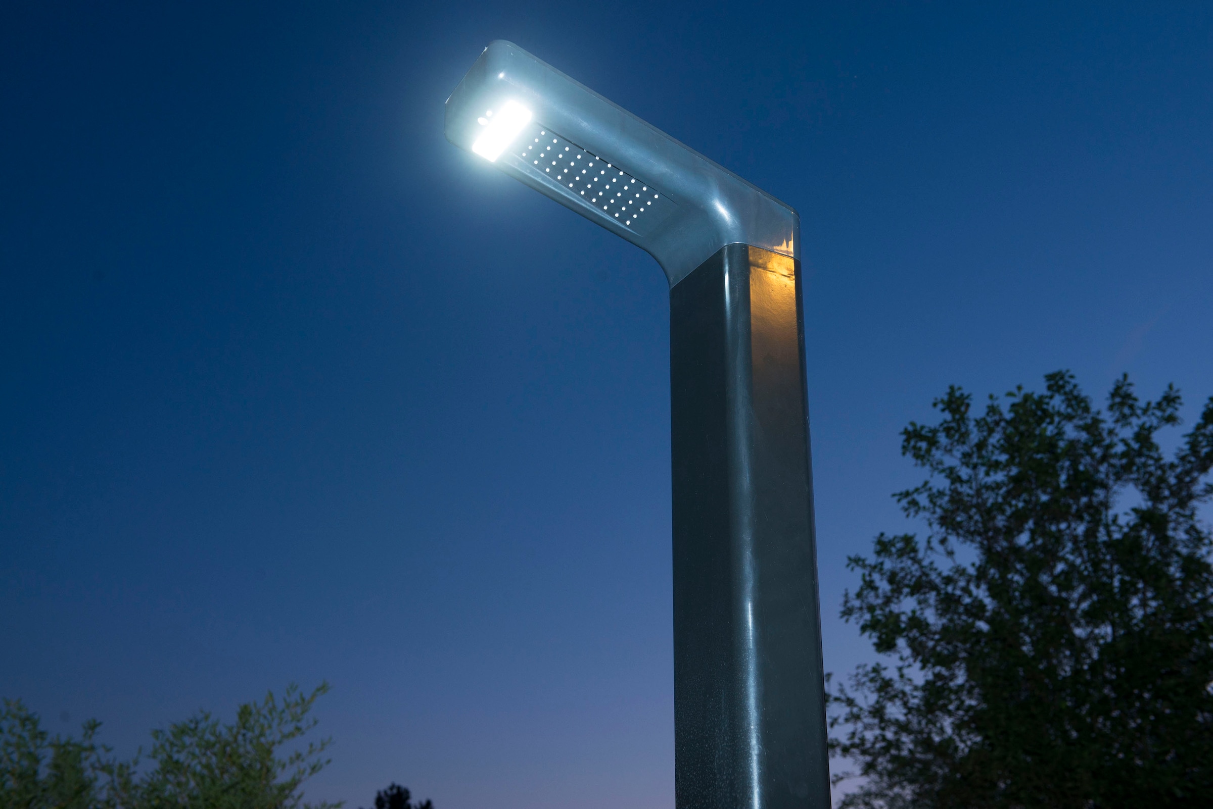 Ubbink Solardusche »SOLARIS PREMIUM LED«, mit LED-Beleuchtung am Duschkopf