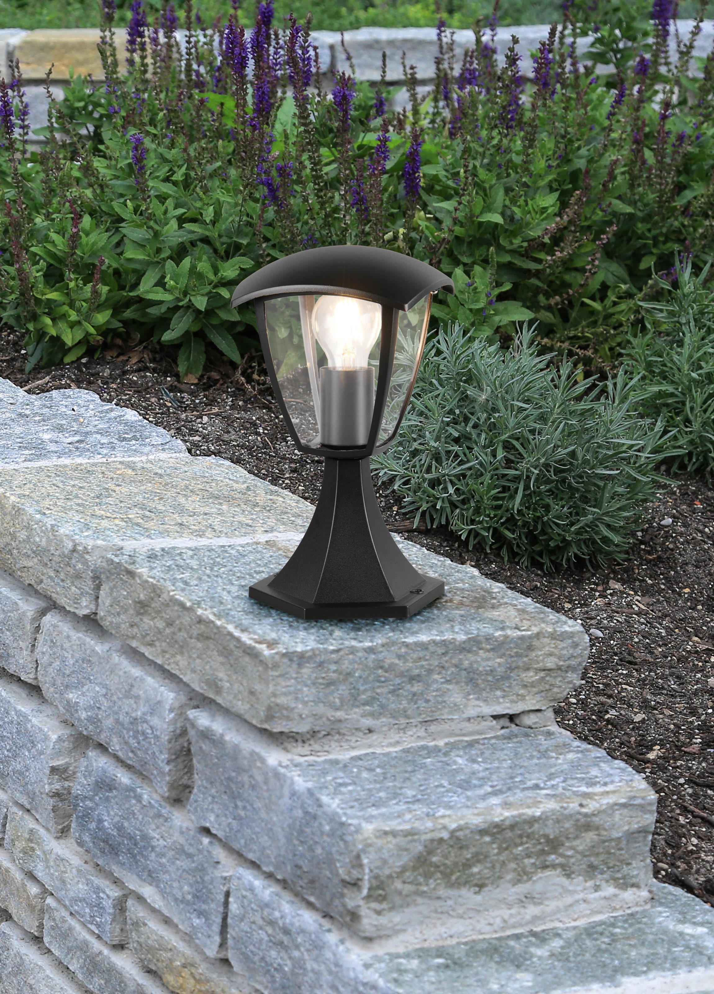 TRIO Leuchten Außen-Stehlampe »VENTA, dekorative Outdoor Wegeleuchte Höhe 30cm, exkl 1x E27 max 10W« E27 1 Stk. warmweiß - kaltweiß kleine Stehleuchte für Garten oder Terrasse, Leuchtmittel wechselbar