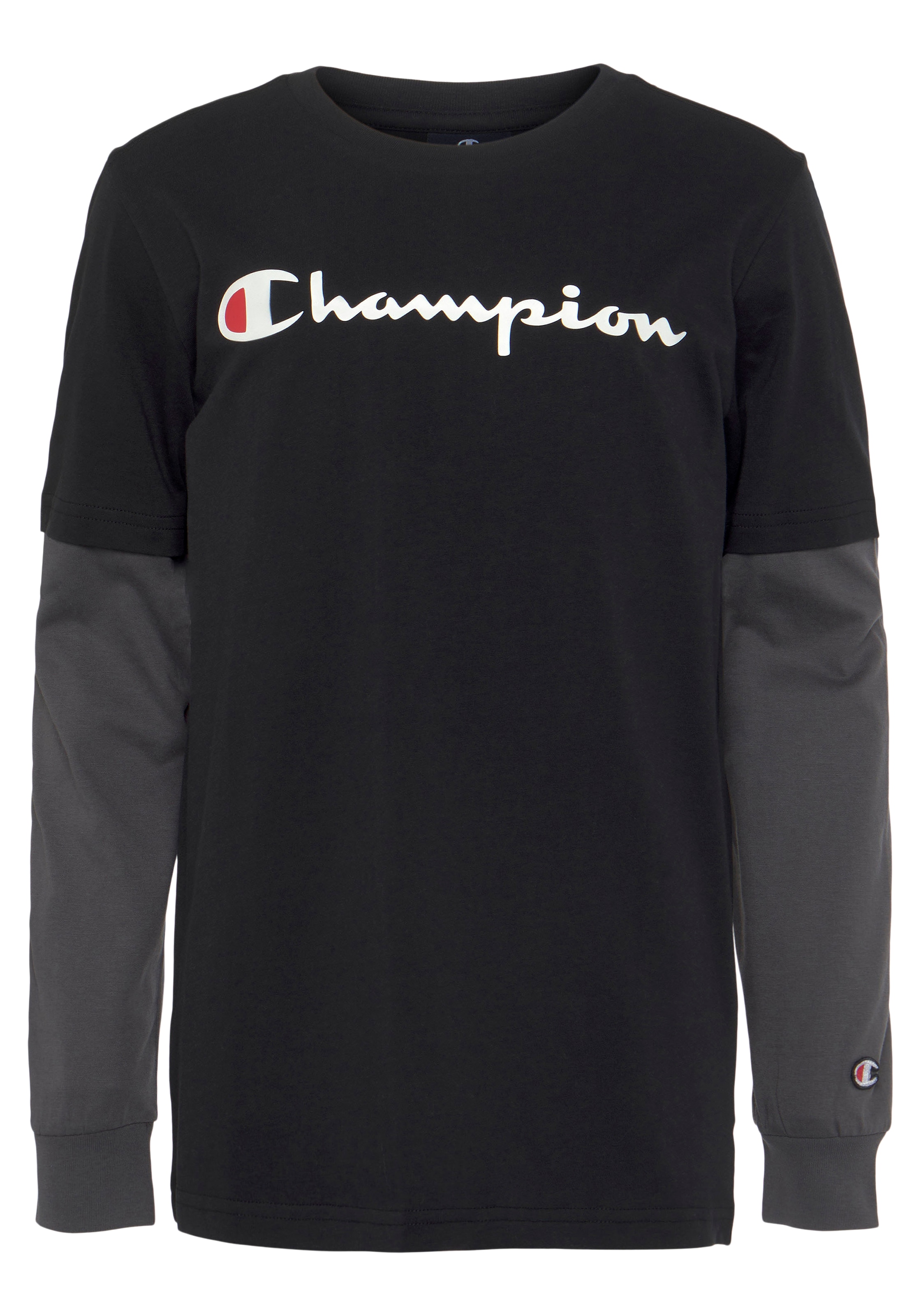 Champion Long Kinder« large bei Langarmshirt »Classic Sleeve für - Logo ♕