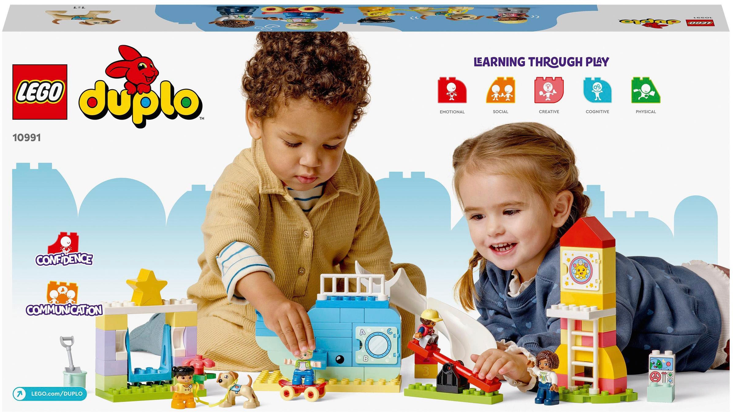 LEGO® Konstruktionsspielsteine »Traumspielplatz (10991), LEGO® DUPLO«, (75 St.), Made in Europe