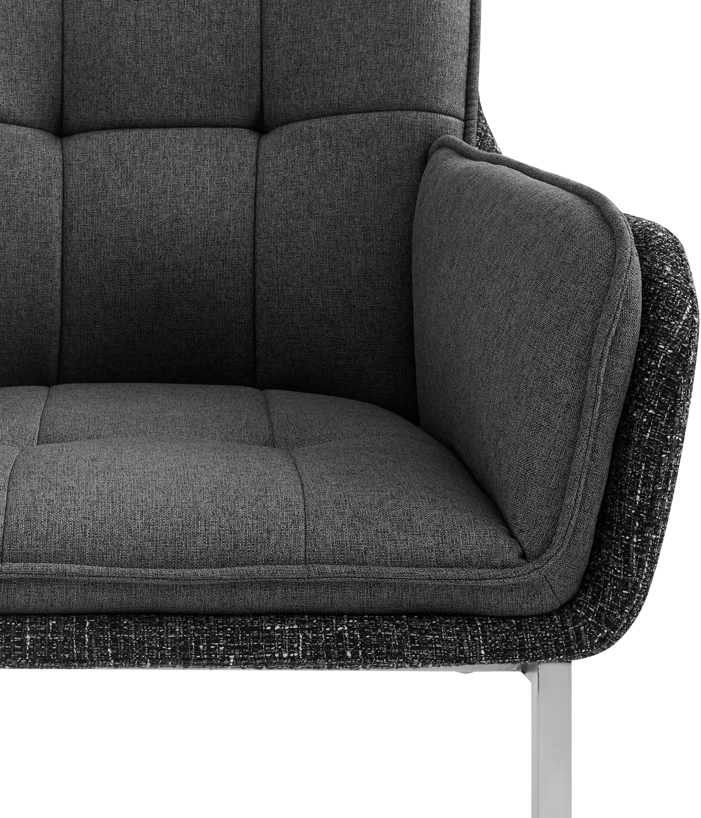 PLACES OF STYLE Esszimmerstuhl »Durham, TOPSELLER!, 1 Esszimmerstuhl in modernem Design, Sitz und Rücken gepolstert