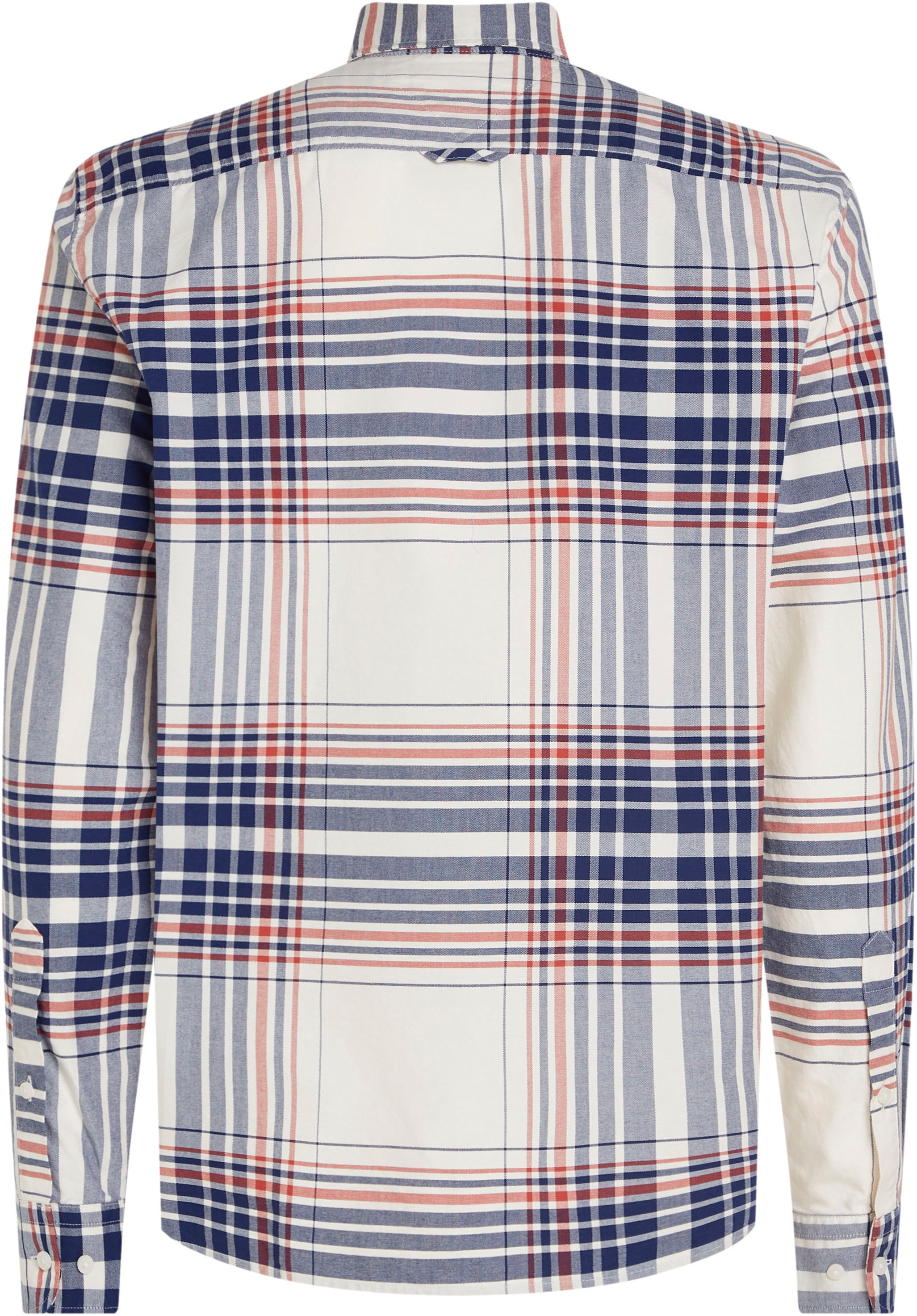 Tommy Hilfiger Langarmhemd »XL OXFORD CHECK RF SHIRT«, mit großem Karomuster