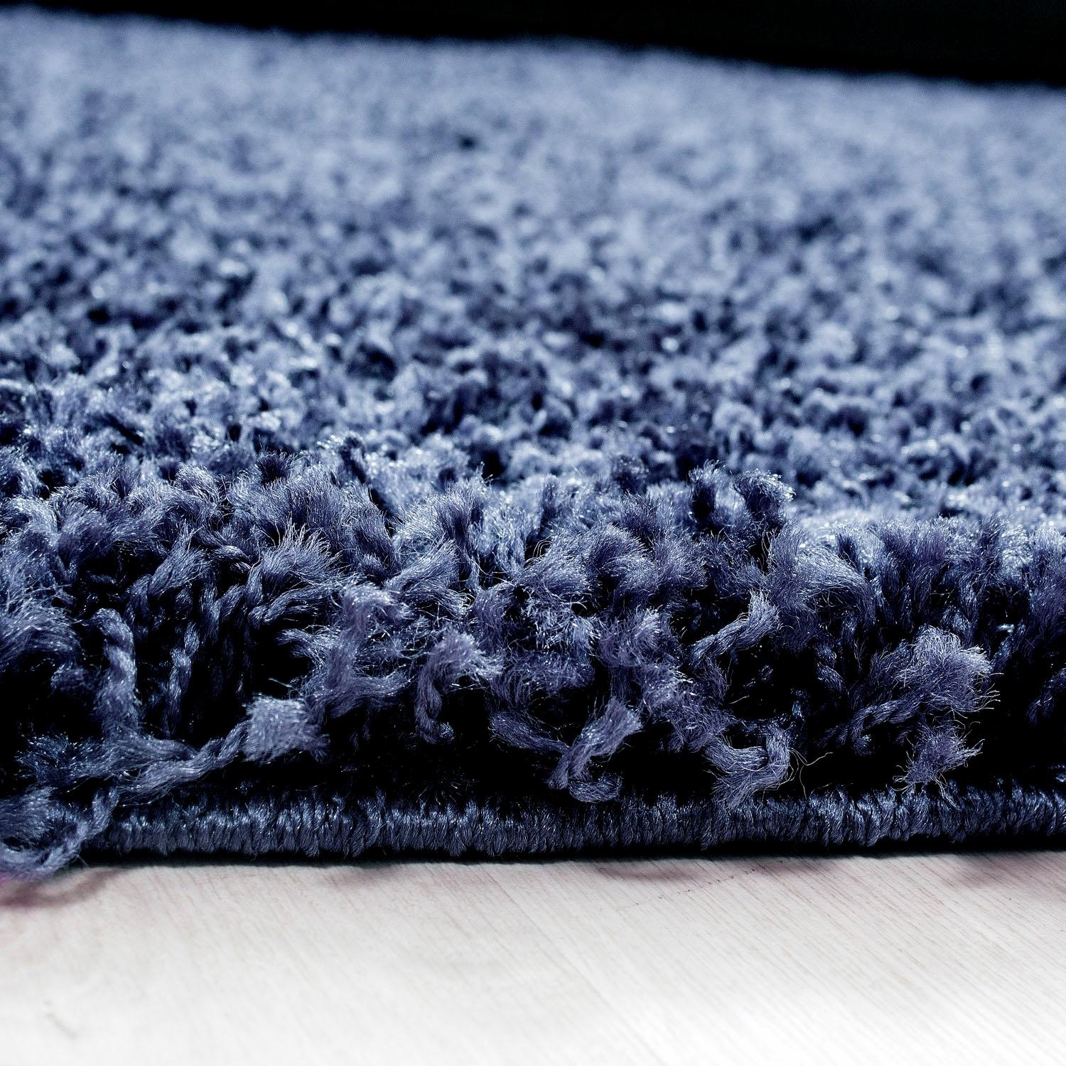 Ayyildiz Teppiche Hochflor-Teppich »Life Shaggy 1500«, rund, 30 mm Höhe, auch in rechteckig, Wohnzimmer, Langflor, große Farbauswahl