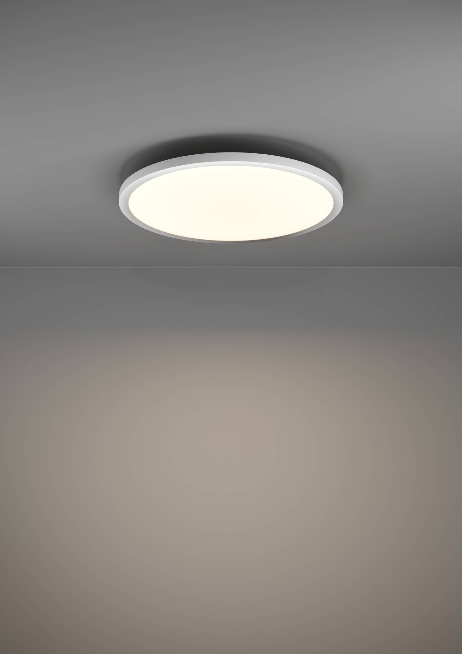 EGLO Deckenleuchte »Sarsina-Z Deckenlampe, ZigBee 3.0, Deckenlampe, Metall, Flurlampe« LED-Modul 1 Stk. Kaltweiß | Neutralweiß | Warmweiß Wand-/Deckenleuchte - H5,2 x Ø45 cm - weiß - 33,5W inkl.