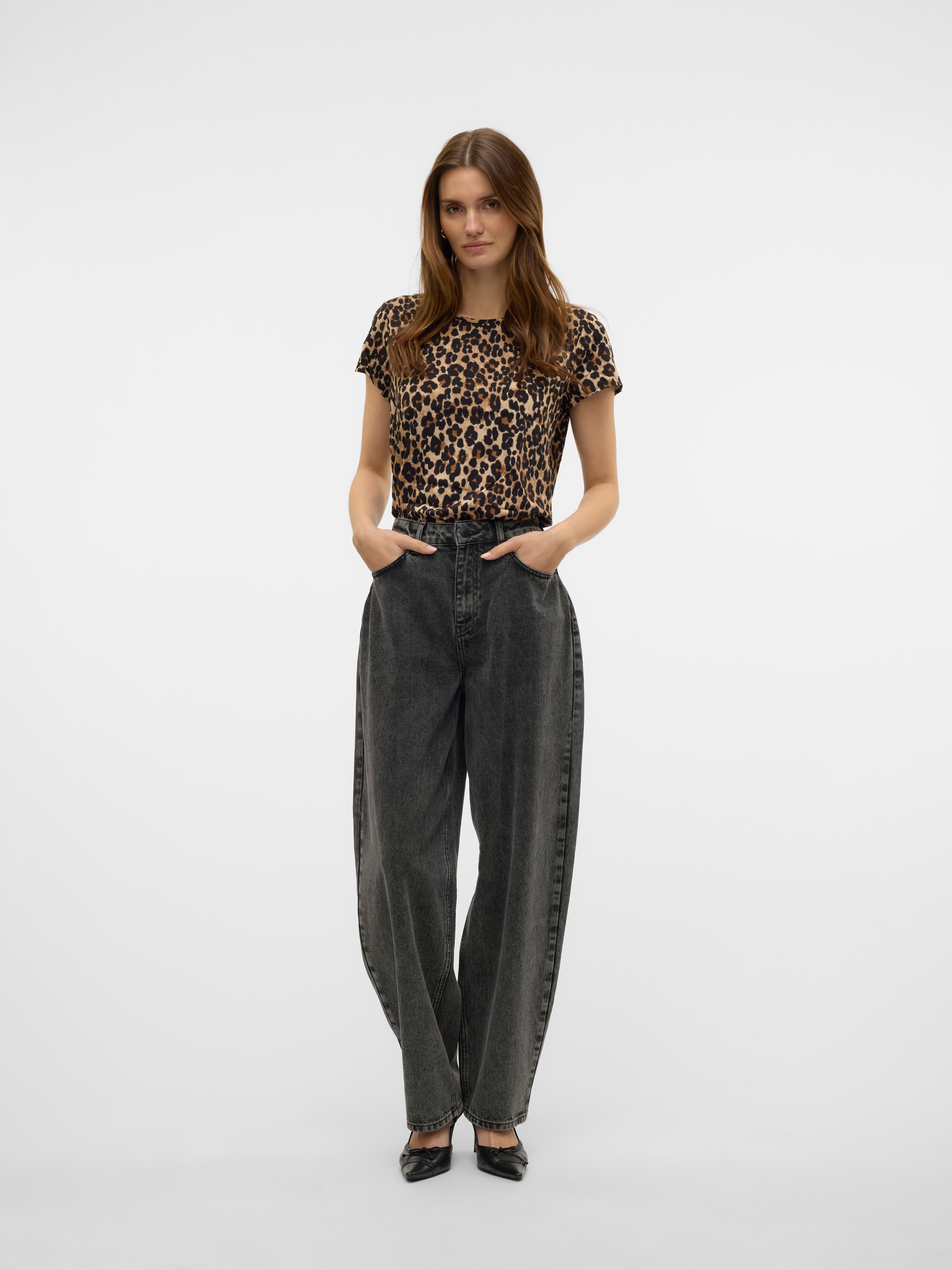 Vero Moda Shirtbluse »VMBELLA SS TOP AOP WVN GA«