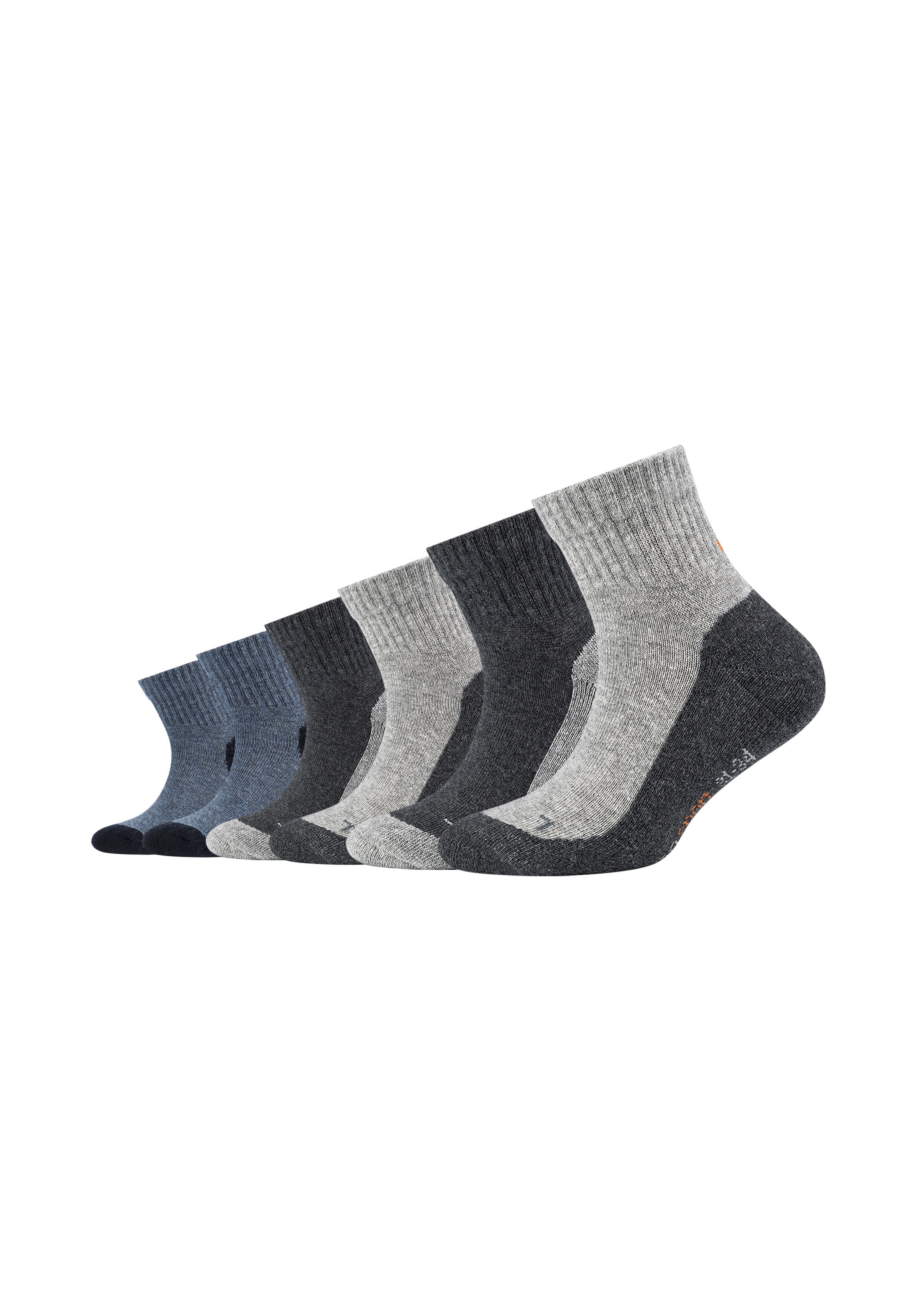 Camano Funktionssocken »function«, (6er Pack), mit feuchtigkeitsregulierenden Funktionsfasern