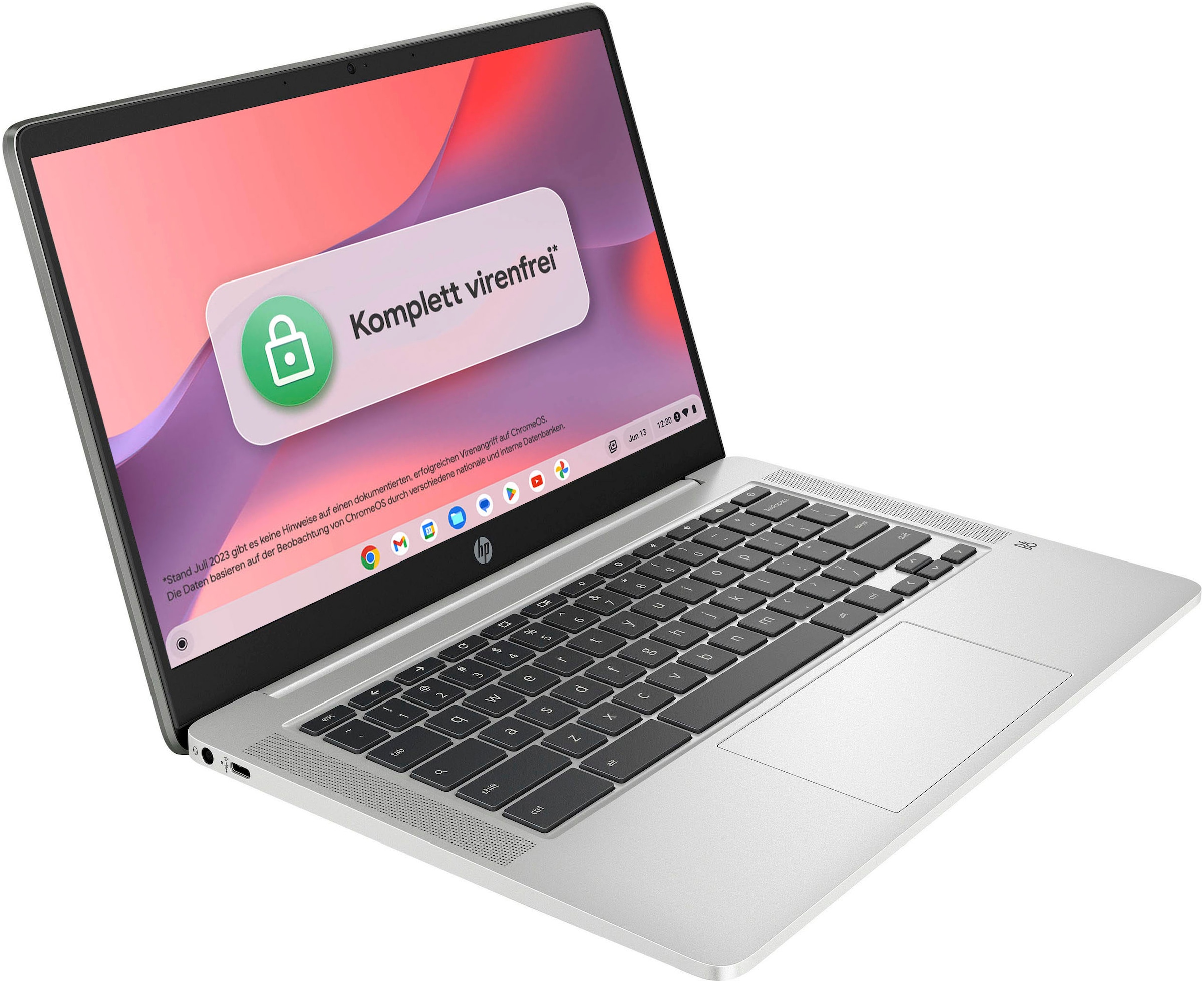 HP Chromebook »14a-ca0218ng«, 35,6 cm, / 14 Zoll, Intel, Pentium Silber, UHD Graphics 605