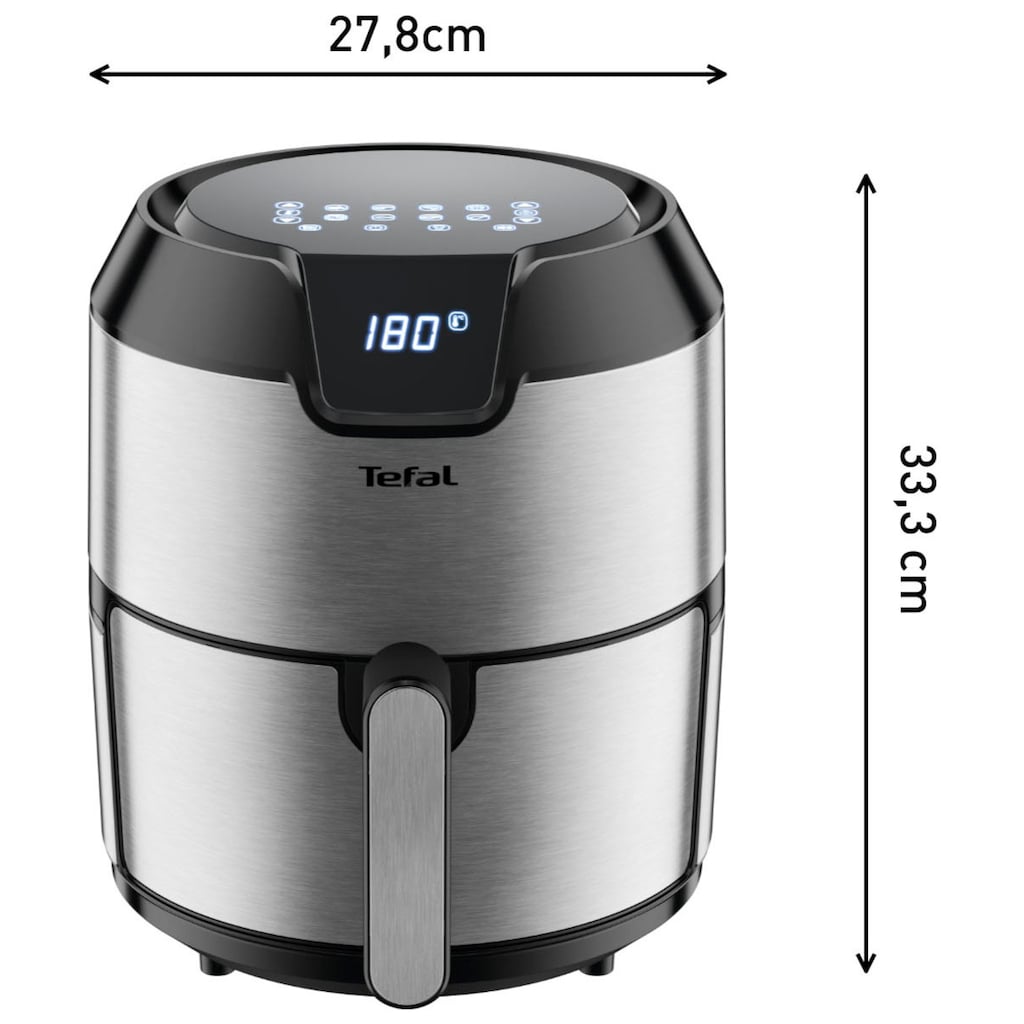 Tefal Heißluftfritteuse »EY401D.HERO Easy Fry Deluxe«, 1500 W, mit Zubehör, Fassungsvermögen 1,4 kg, 8 automatische Programme