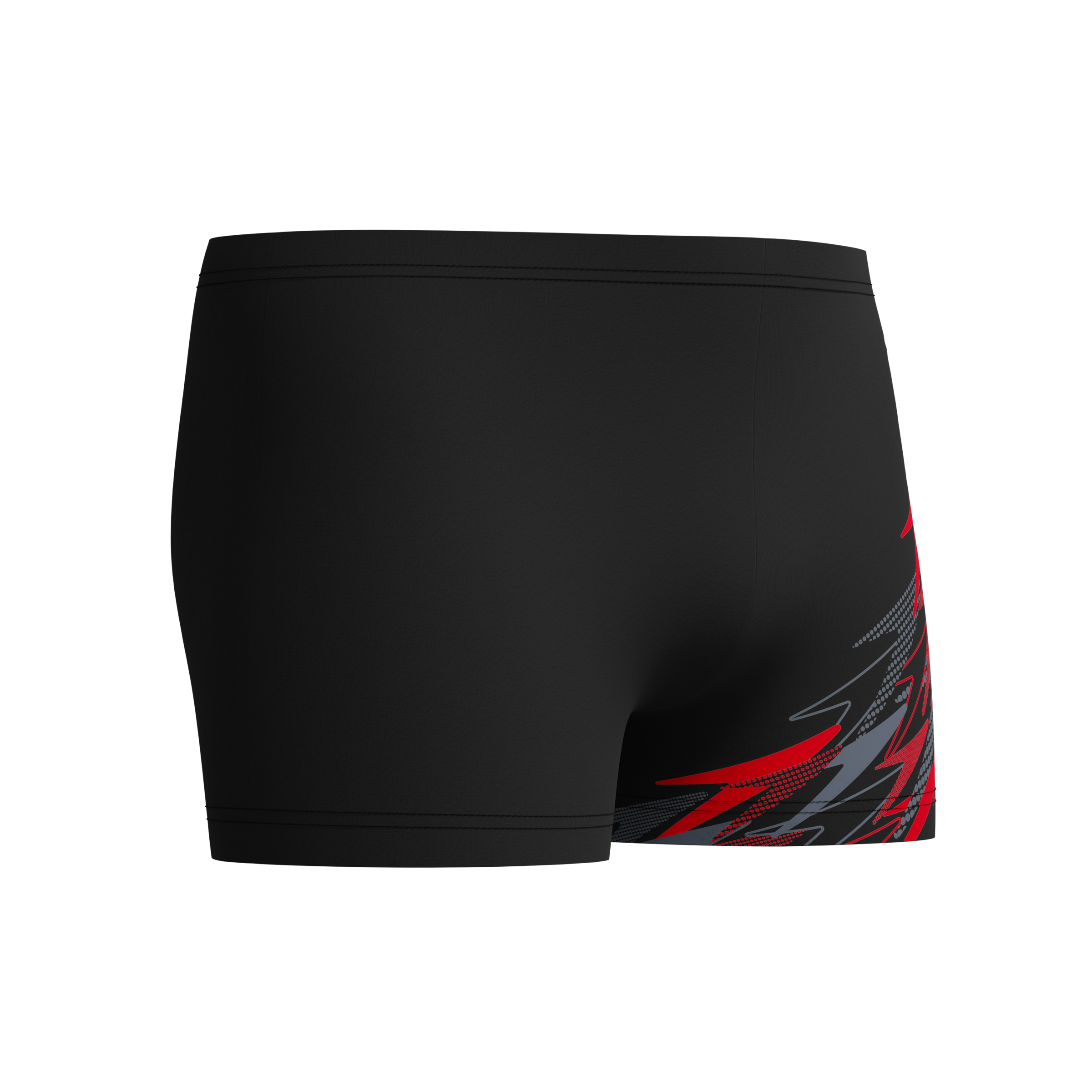 Speedo Badehose mit Plastisol-Wellengrafik, formbeständig, schnell trocknend