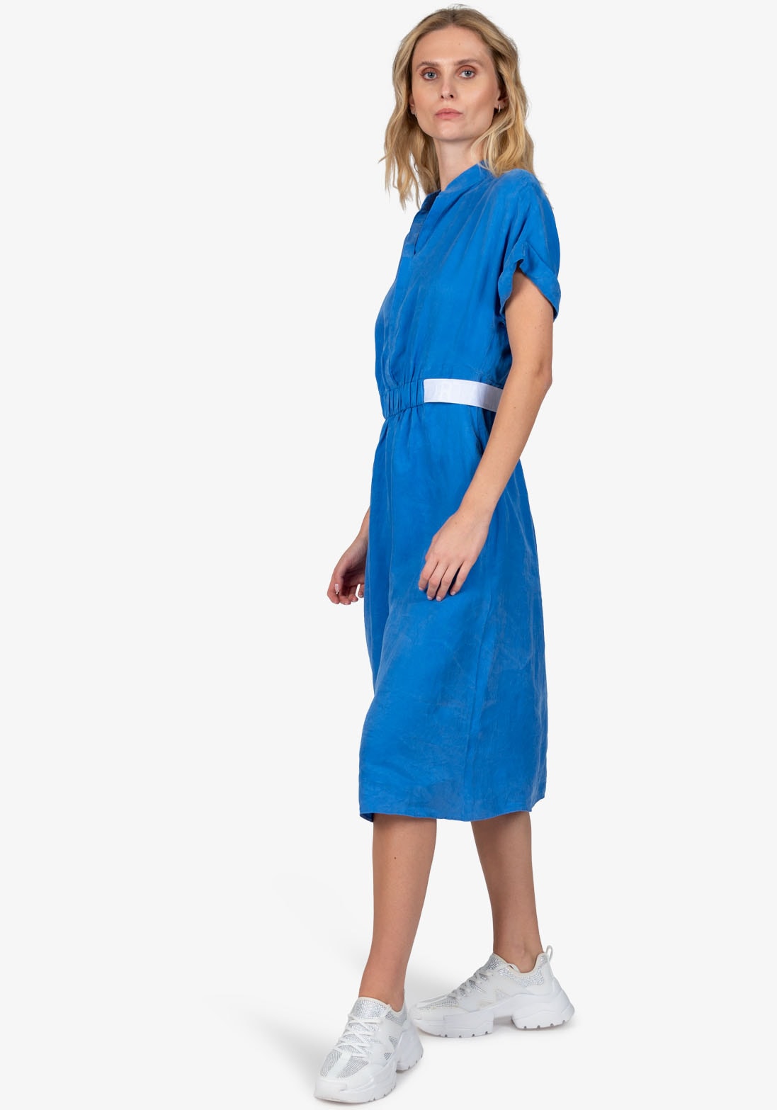 Sportalm Kitzbühel Sommerkleid, mit Kontraststreifen in der Taille