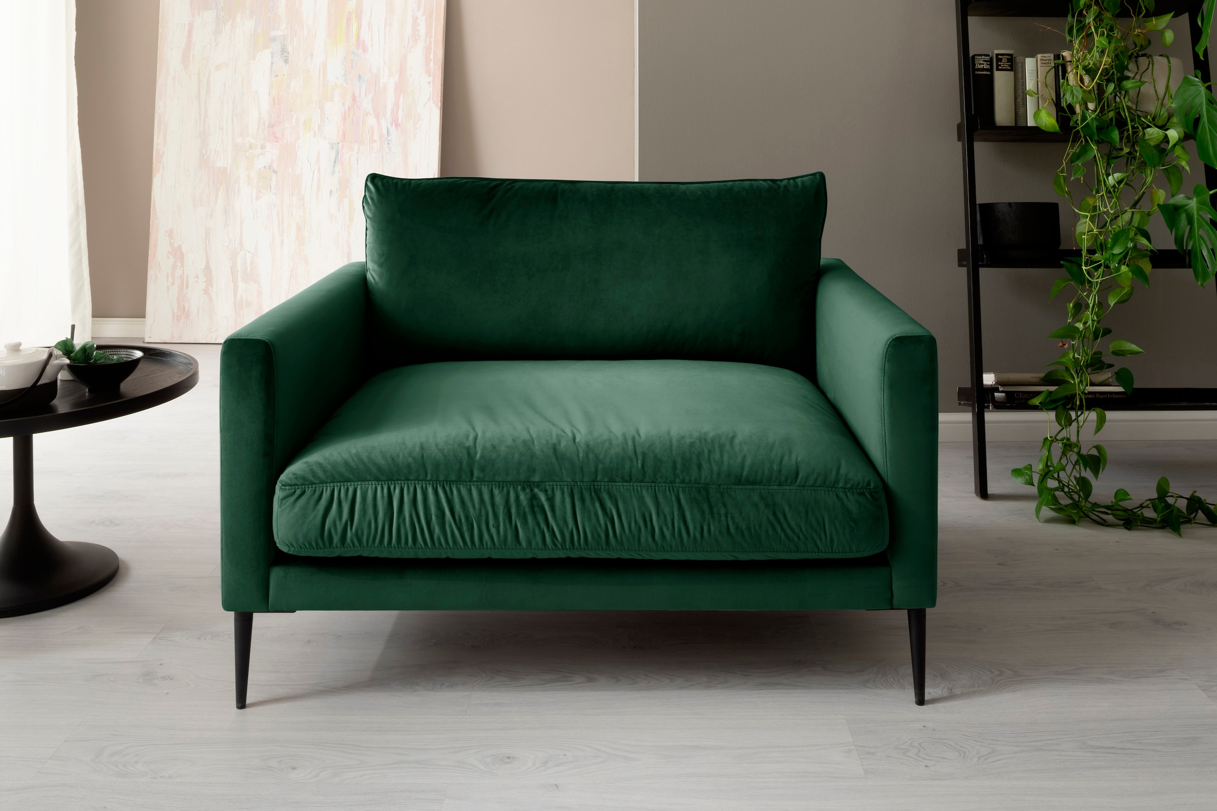 Trends by HG Sessel »Svea«, mit Metallfuß, frei im Raum stellbar
