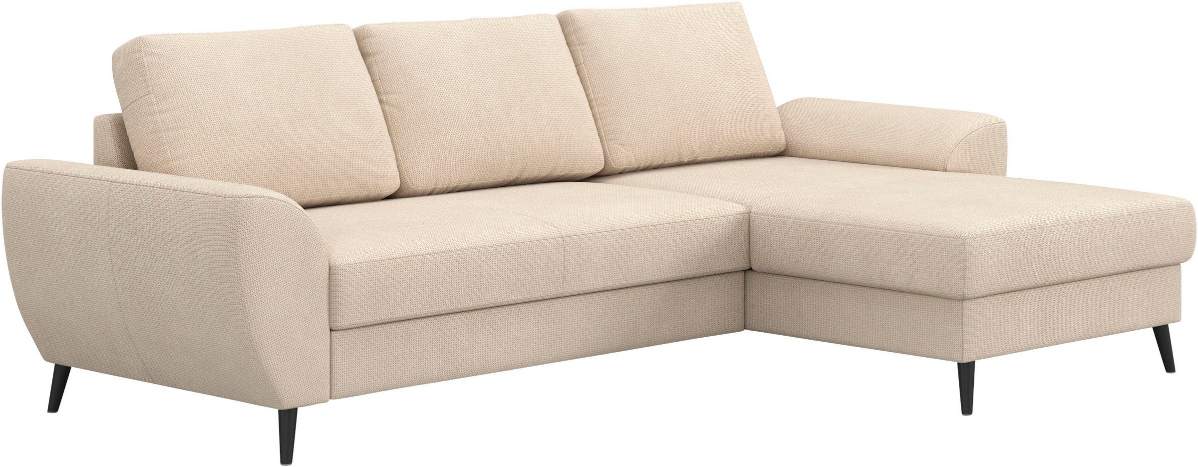 COTTA Ecksofa »Terra L-Form, Breite 255 cm« wahlweise mit Schlaffunktion