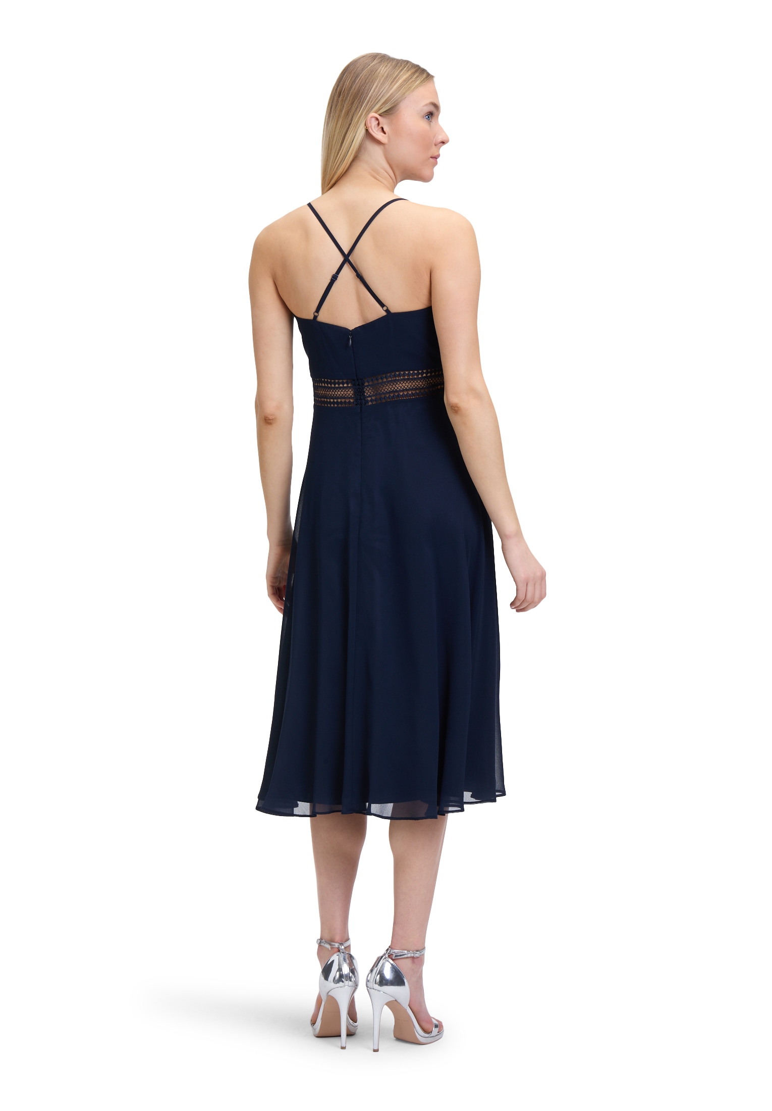 Vera Mont Cocktailkleid »Cocktailkleid mit Wasserfallausschnitt«