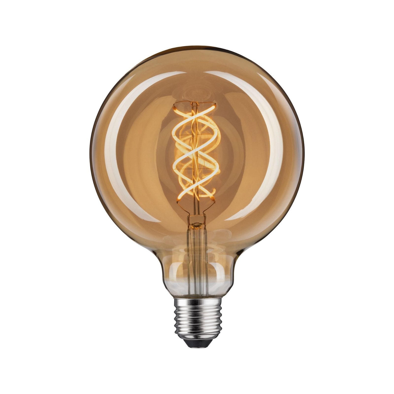 Paulmann LED-Leuchtmittel »Globe125 230lm 1800K gold 4W spiral Filament«, 1 St.