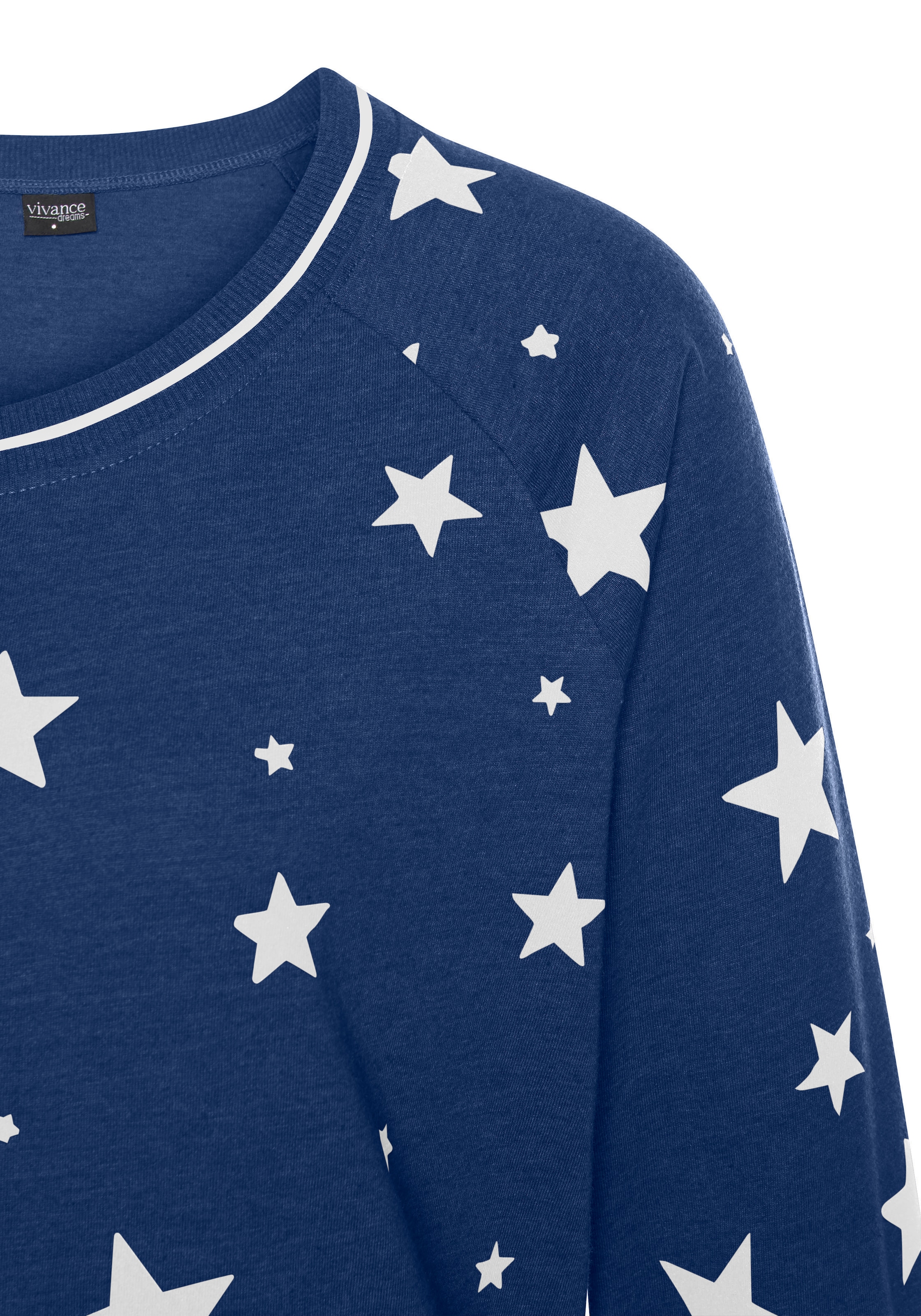 Vivance Dreams Sleepshirt, mit angesagtem Sternedruck bei ♕