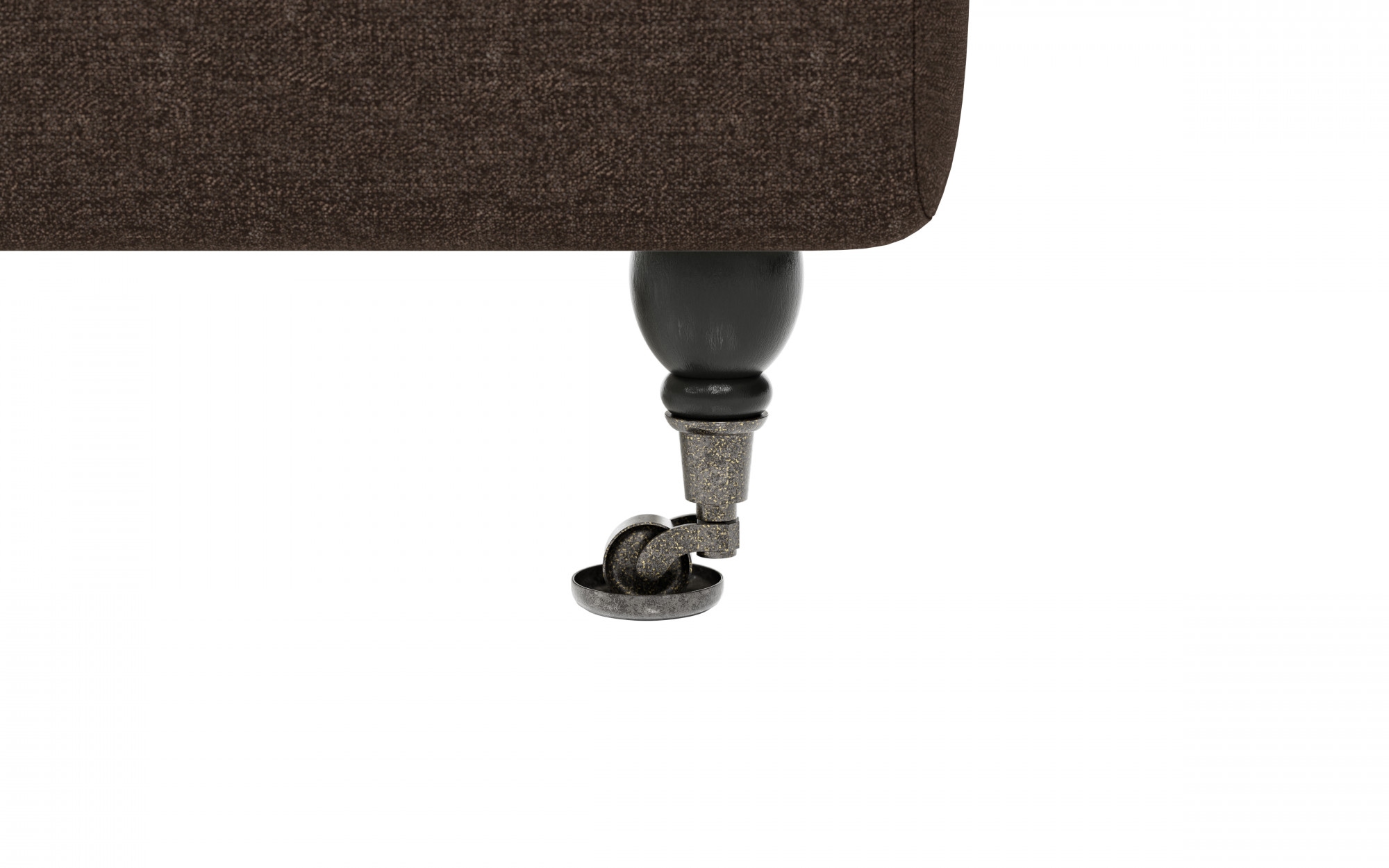 Guido Maria Kretschmer Home&Living Big-Sofa »NORIN«, zwei Fußarten: vorne - Rollen, hinten - Holzfüße