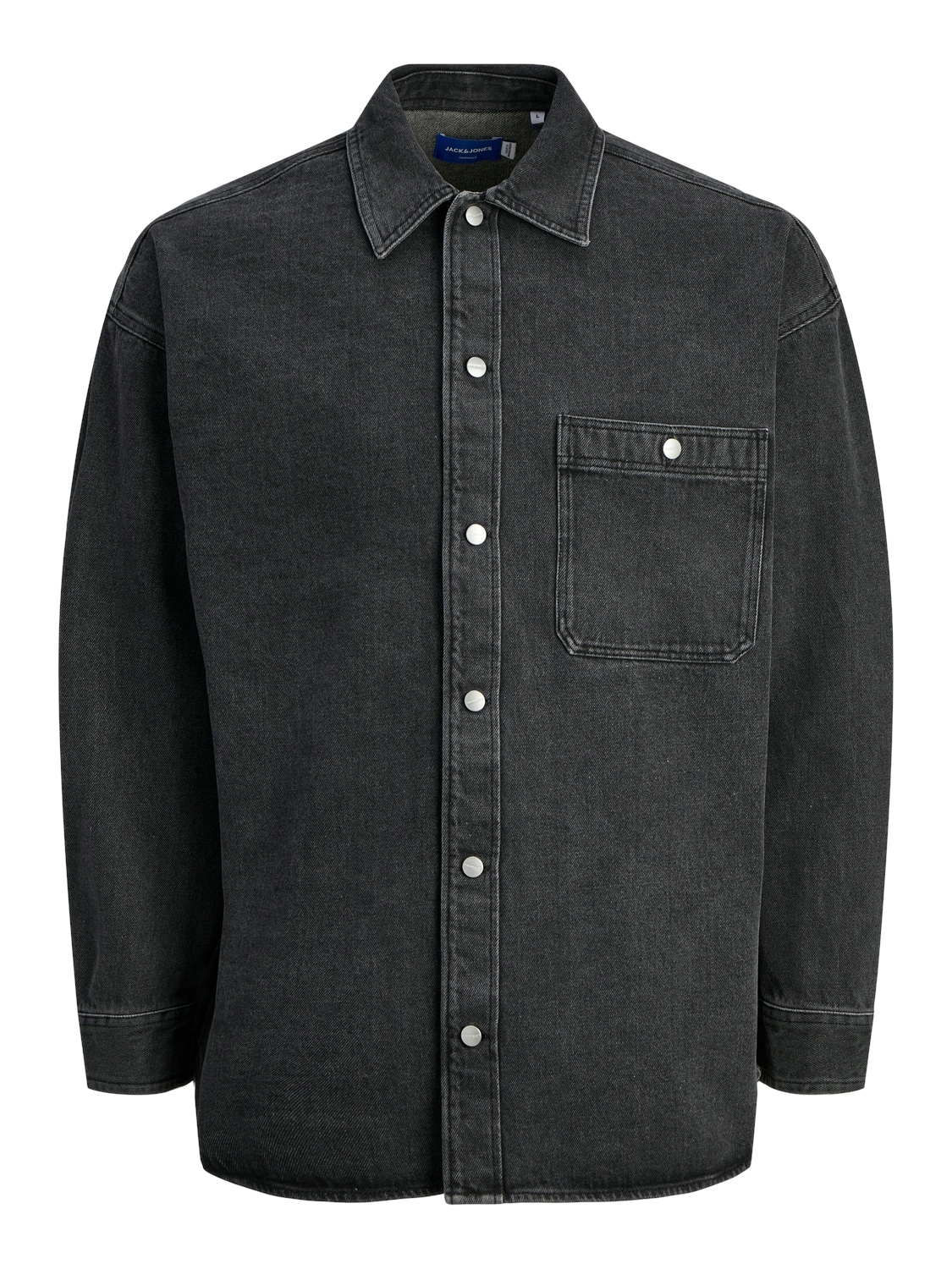 Jack & Jones Langarmhemd »JORSANTORINI DENIM OVERSHIRT LS SN«
