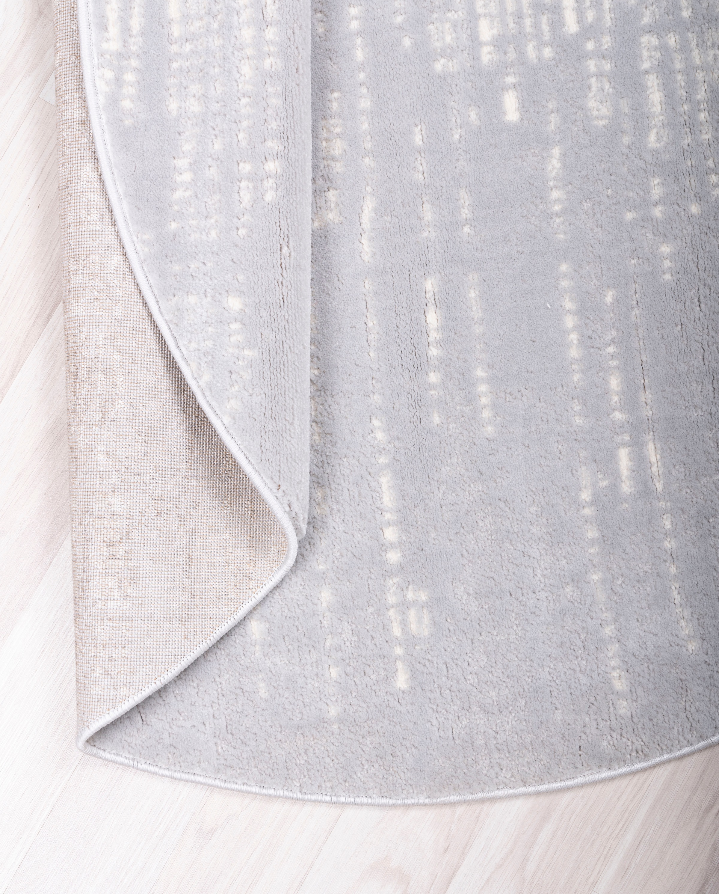 OTTO home Teppich »Ariano, dezenter Glanz mit Hoch-Tief-Struktur« rund 12 mm Höhe Vintage Design, Schrumpf Carving-Effekt, Wohnzimmer, Schlafzimmer