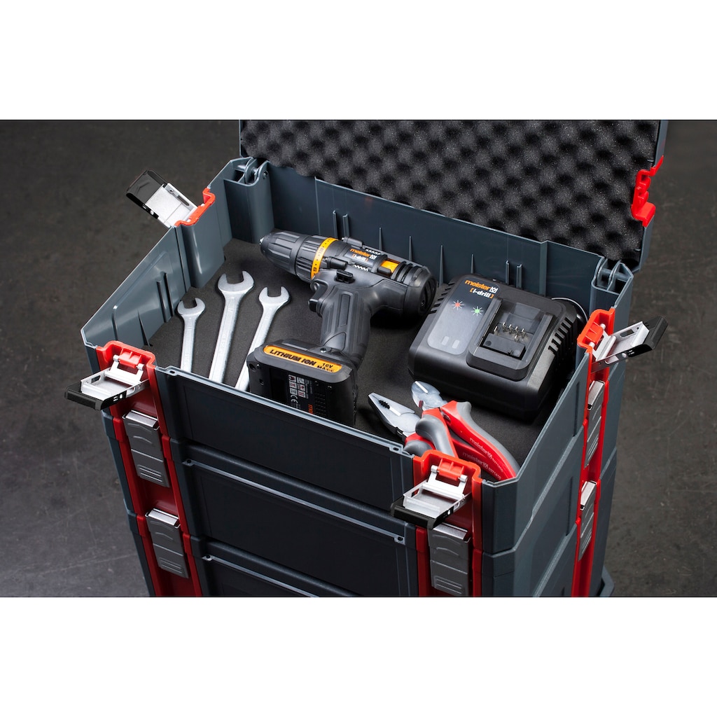 Connex Stapelbox »Größe M - 20,5 Liter Volumen - Individuell erweiterbares System«