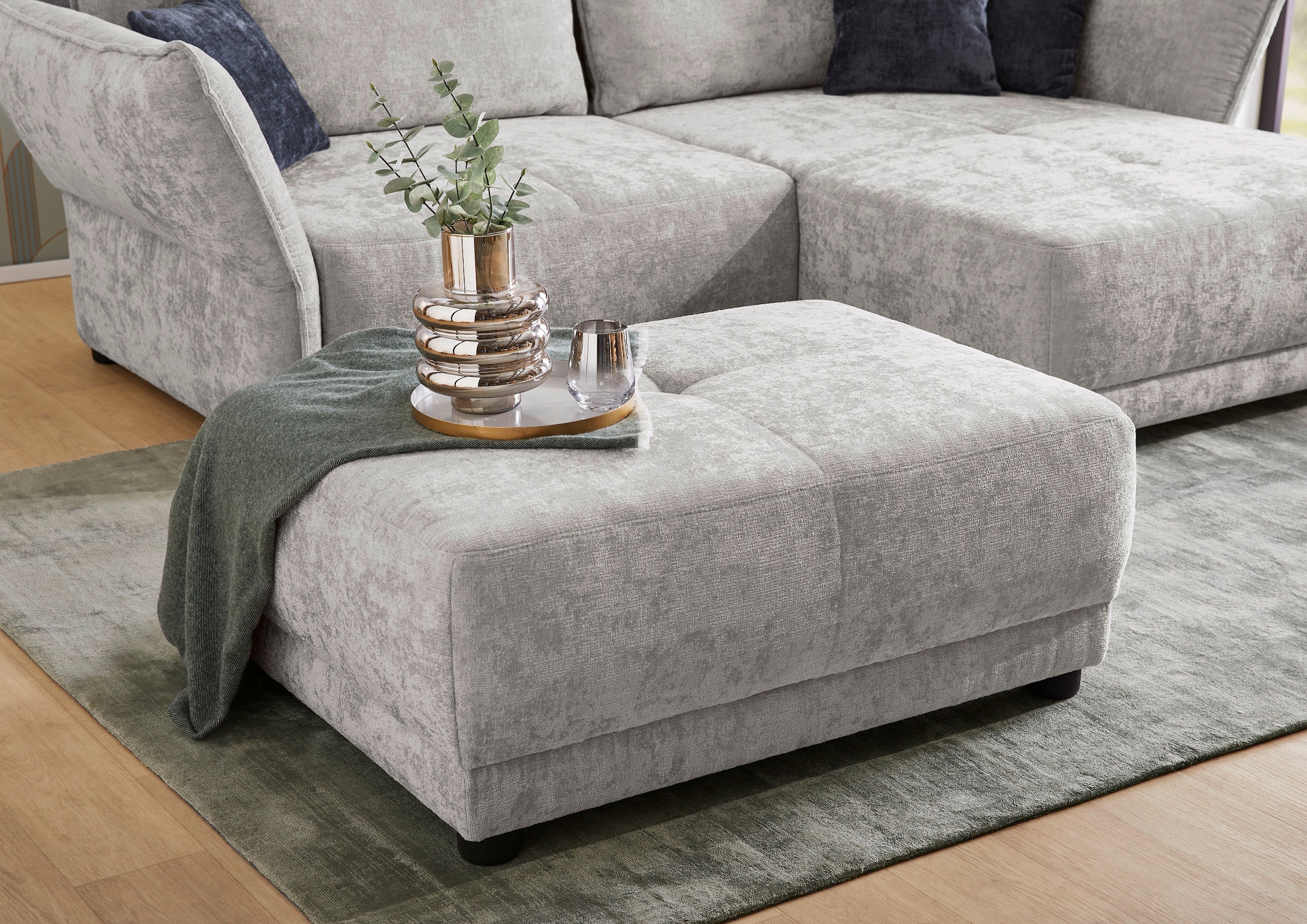 Jockenhöfer Gruppe Ecksofa »Loggia L-Form, B: 272 cm« mit flexiblem Armlehnen