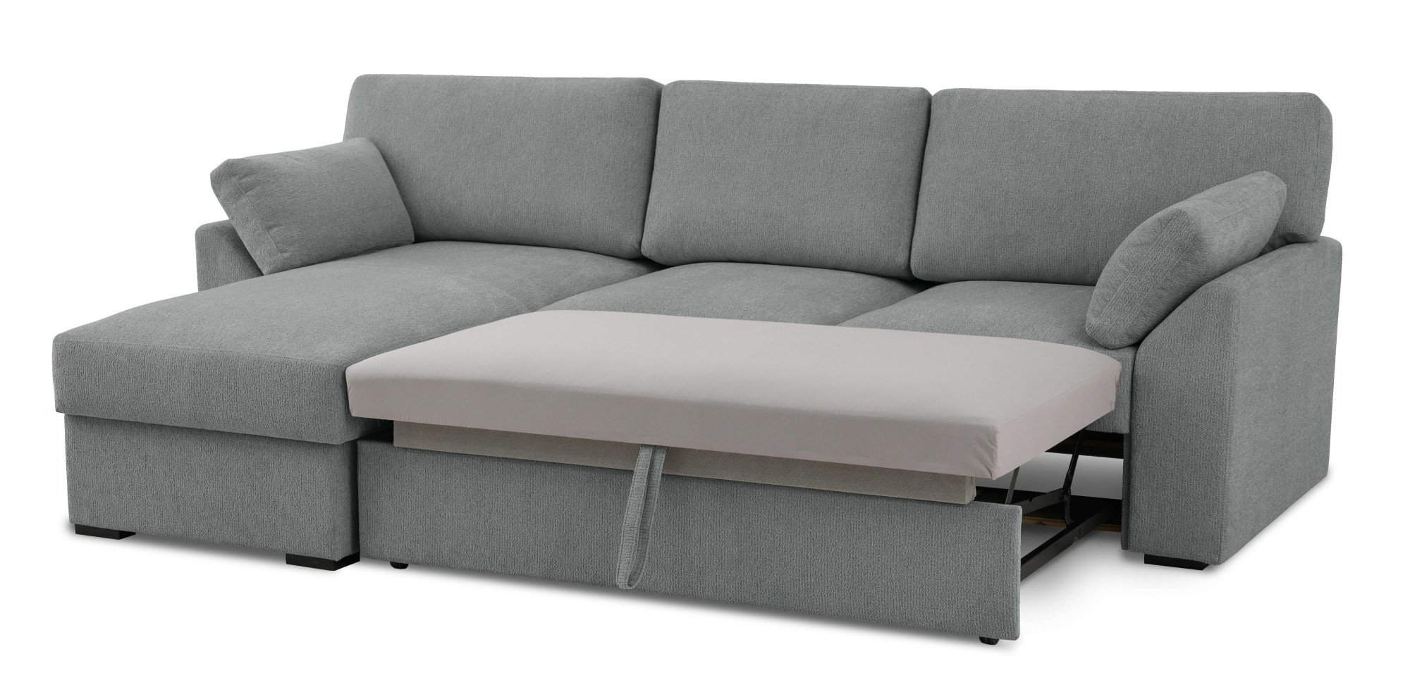 Home affaire Ecksofa »Citry« Breite 246 cm, Chenille, Bettfunktion, Bettkasten, L-Form