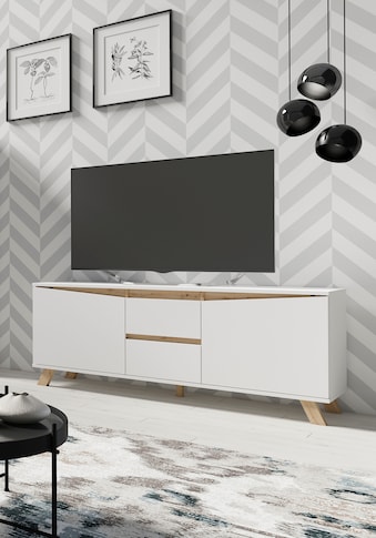 byLIVING TV-Board »Valentin«, Breite 160 cm, in matt weiß kaufen