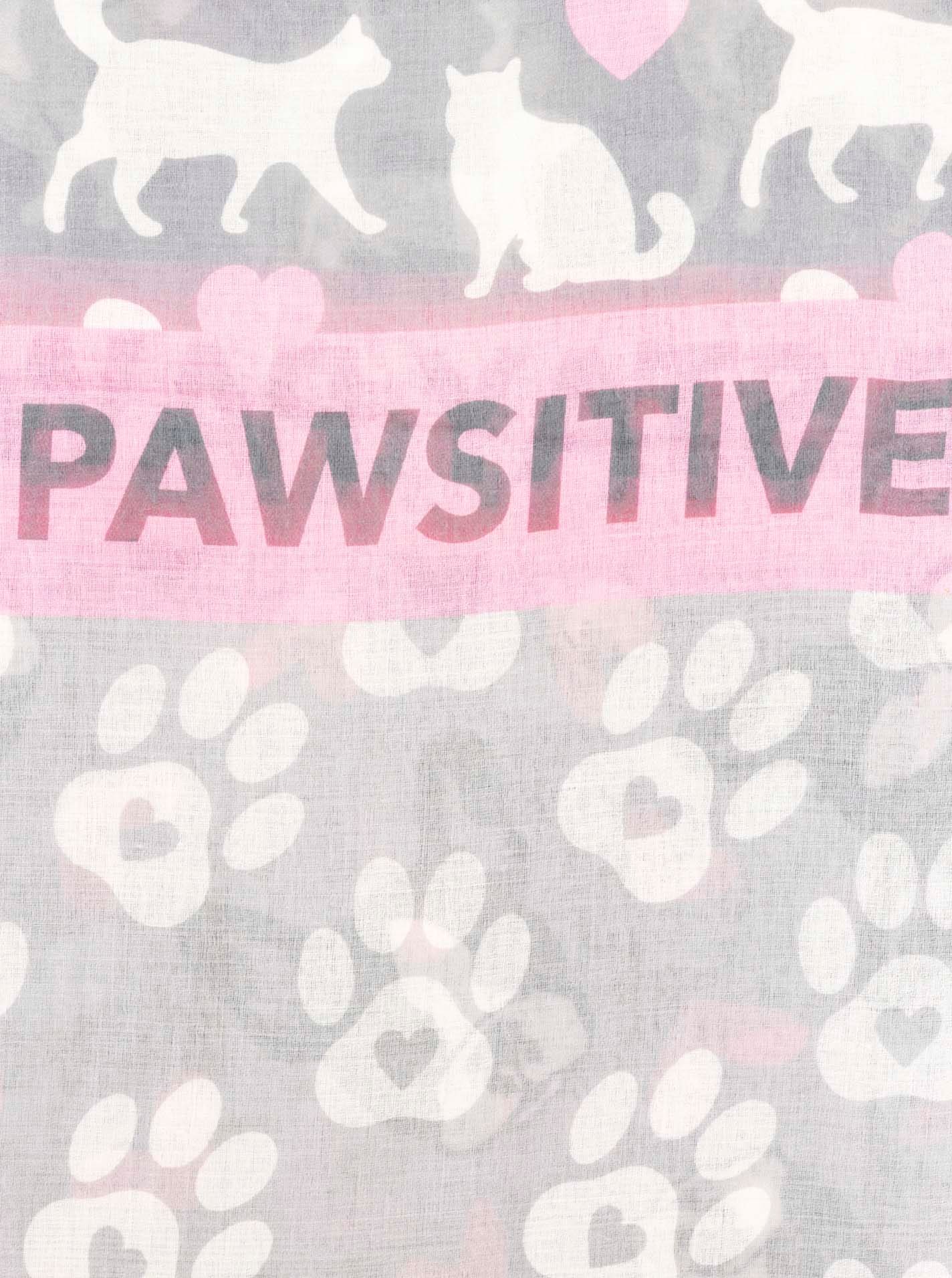 Zwillingsherz Schal »"Hunde"« Hundemotiv, Mustermix, transparent