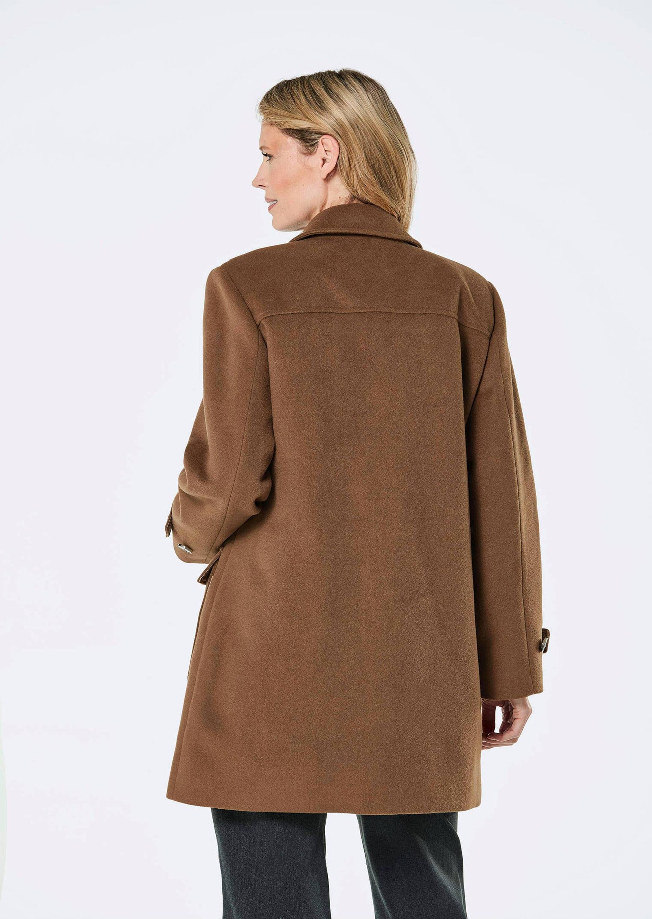 GOLDNER Langmantel »Kurzgröße Dufflecoat«