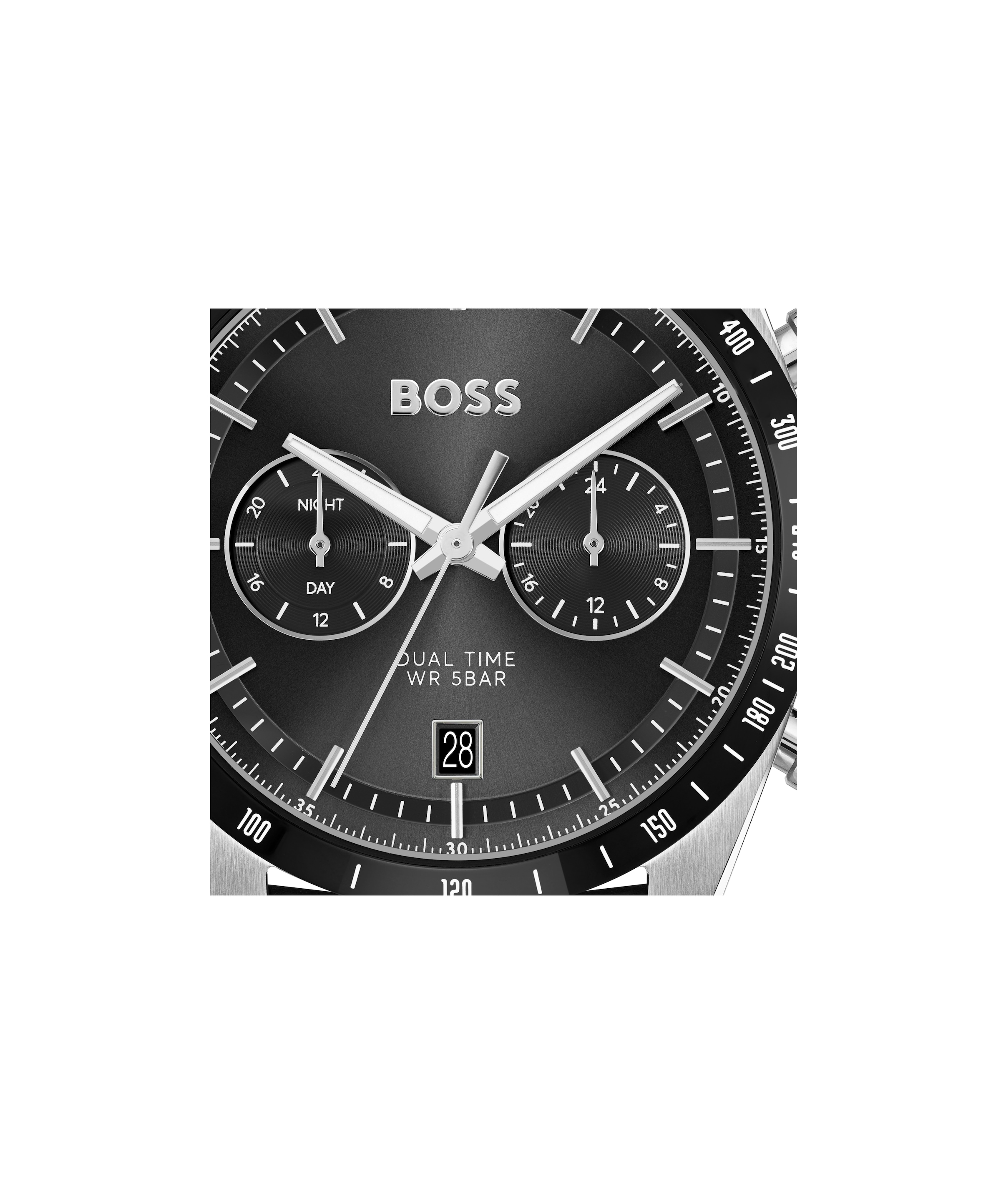 BOSS Multifunktionsuhr »TOURMASTER« Quarzuhr, Armbanduhr, Herrenuhr, Lederarmband, analog, Tag