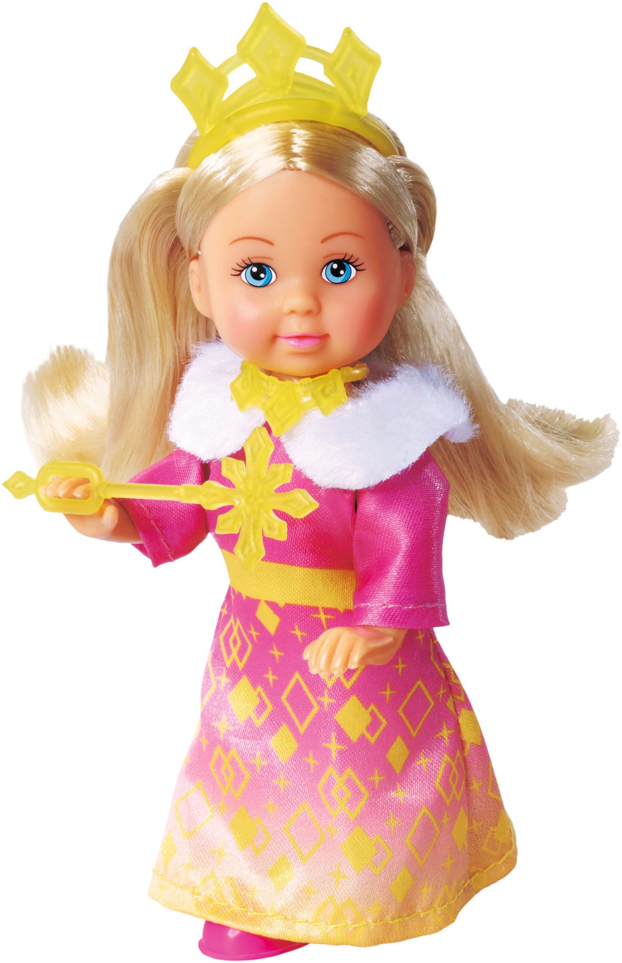 SIMBA Minipuppe »Evi Love, Princess Ride« mit Winterschlitten und Pferd