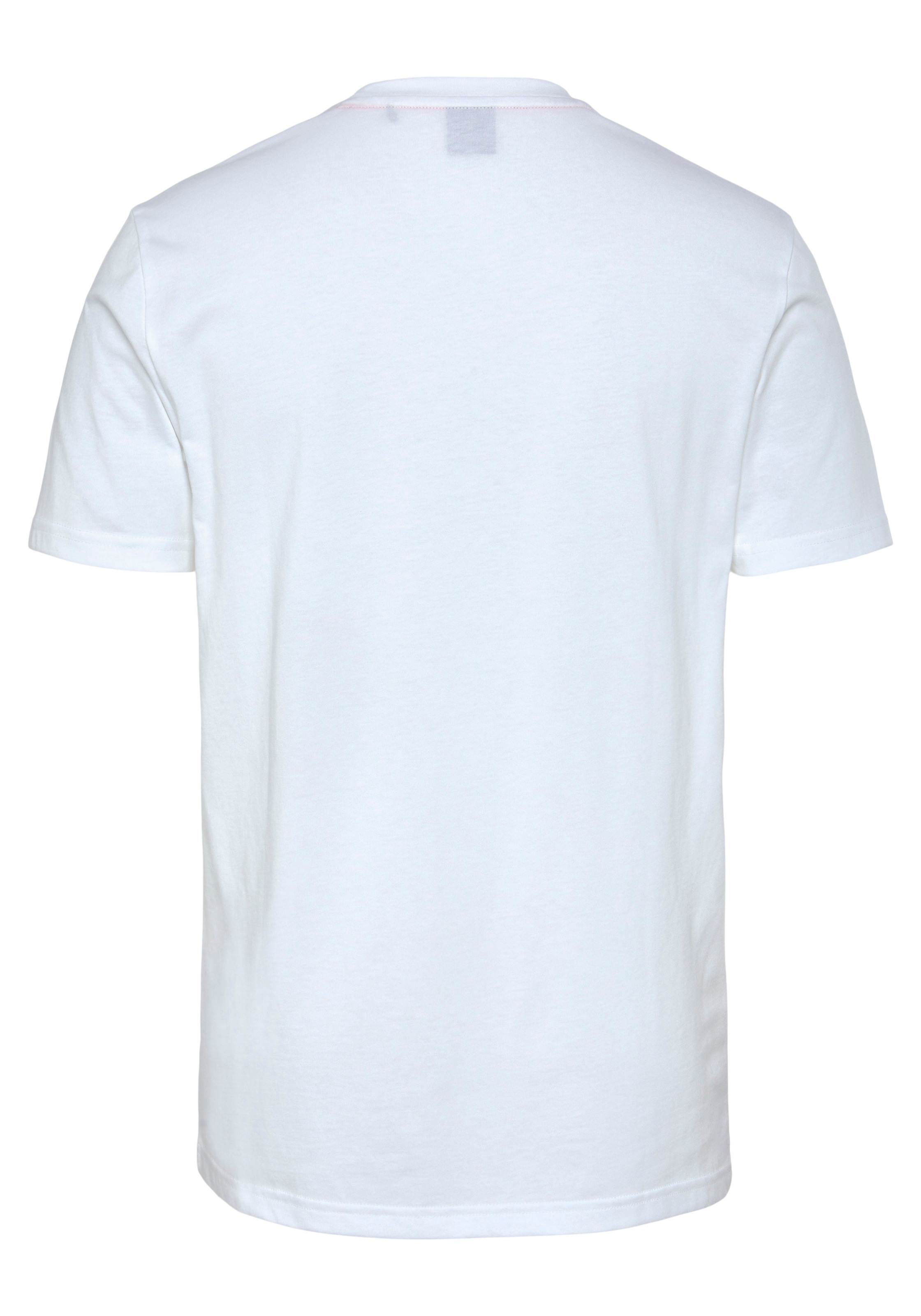 BOSS ORANGE T-Shirt ♕ großem mit bei Brust Print der »TeEnter«, auf