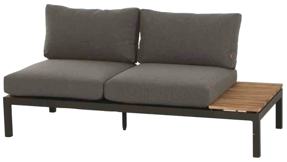 Loungesofa »Alvida«, (Loungebank links, 2-Sitzer, BxTxH: 172x80x70 cm), Aluminium,...