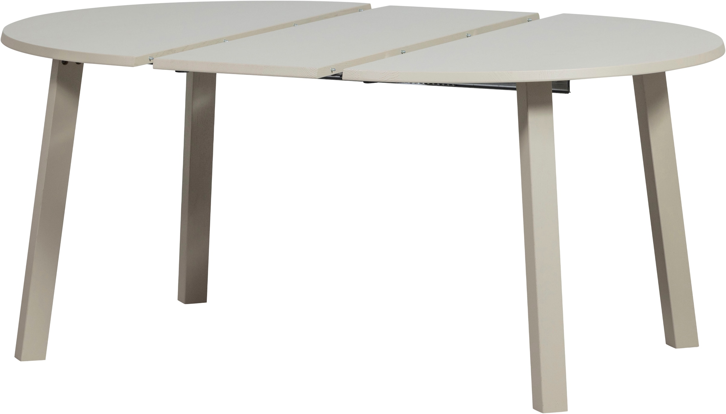 WOOOD Kulissentisch »Tablo mit FSC®-Mix Eichenholz ausziehbar, Ø 120 bis B 200 x H 75 cm« Ausziehbar von 120 bis 200 cm, Tragkraft 150 kg, sichtbare Maserung