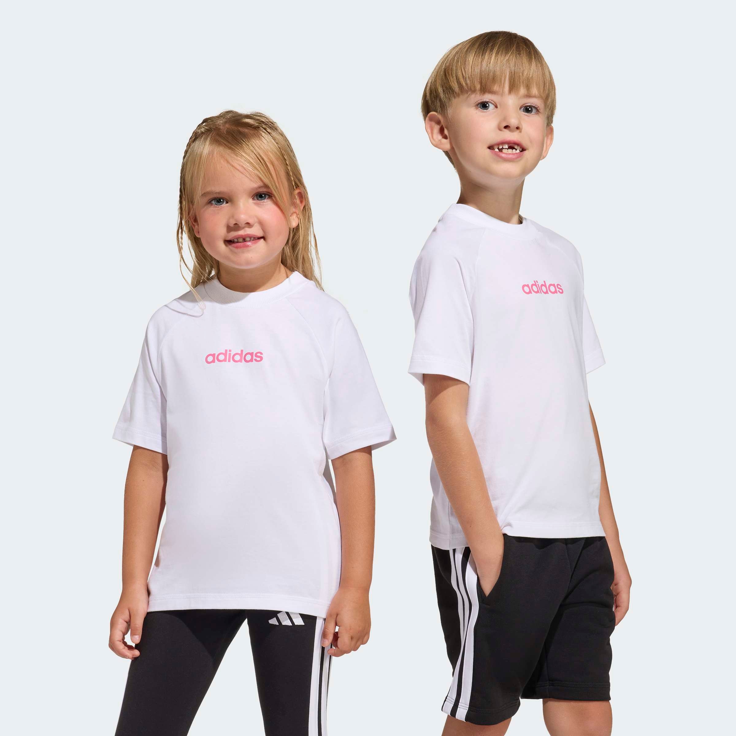 adidas Sportswear T-Shirt »ESSENTIALS KIDS« für Kinder, Rundhalsausschnitt, ohne Verschluss, weiches Material