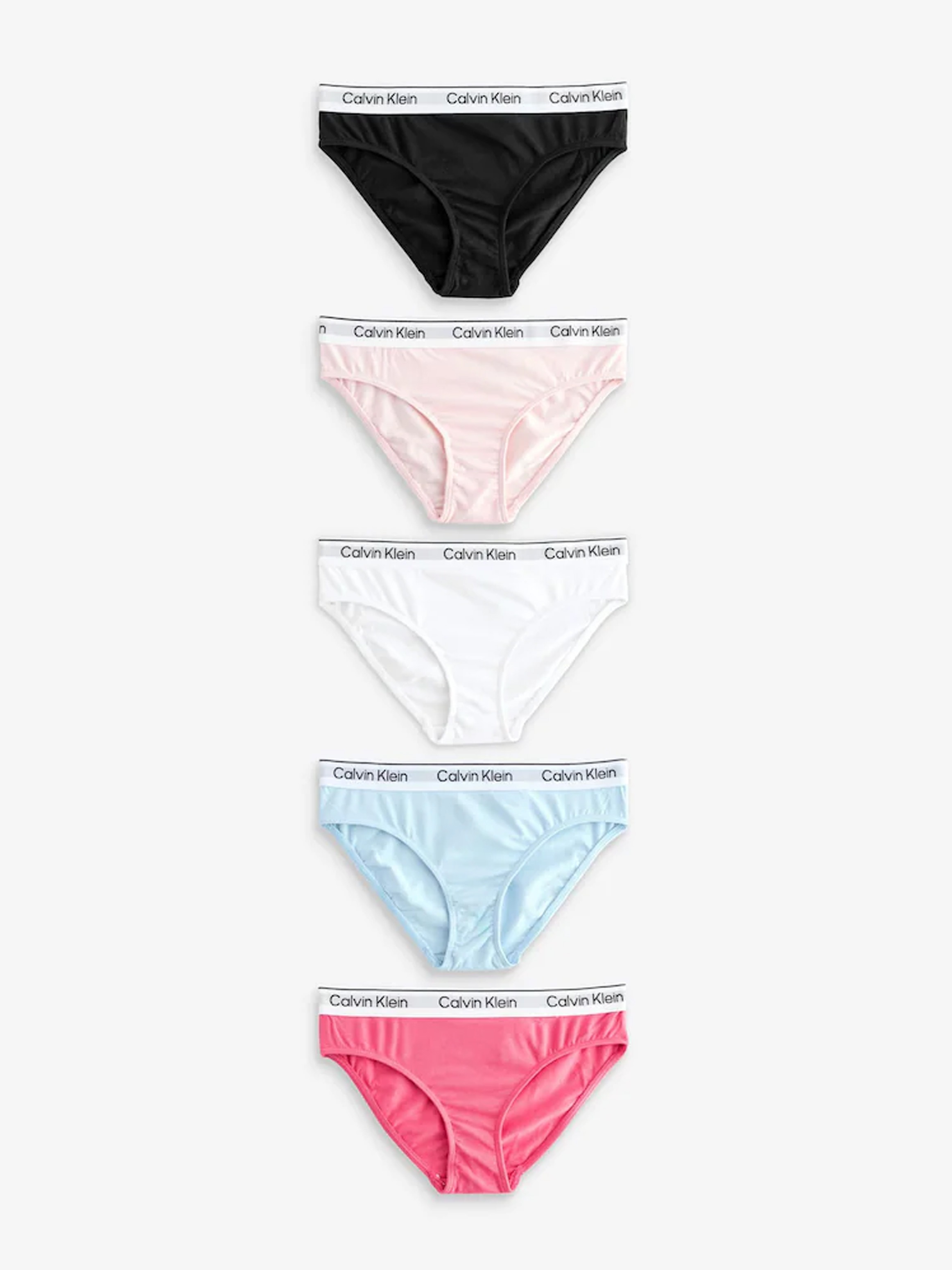 Calvin Klein Underwear Brasilslip »5PK BIKINI«, (Packung, 5 St., 5er-Pack), mit Logobund