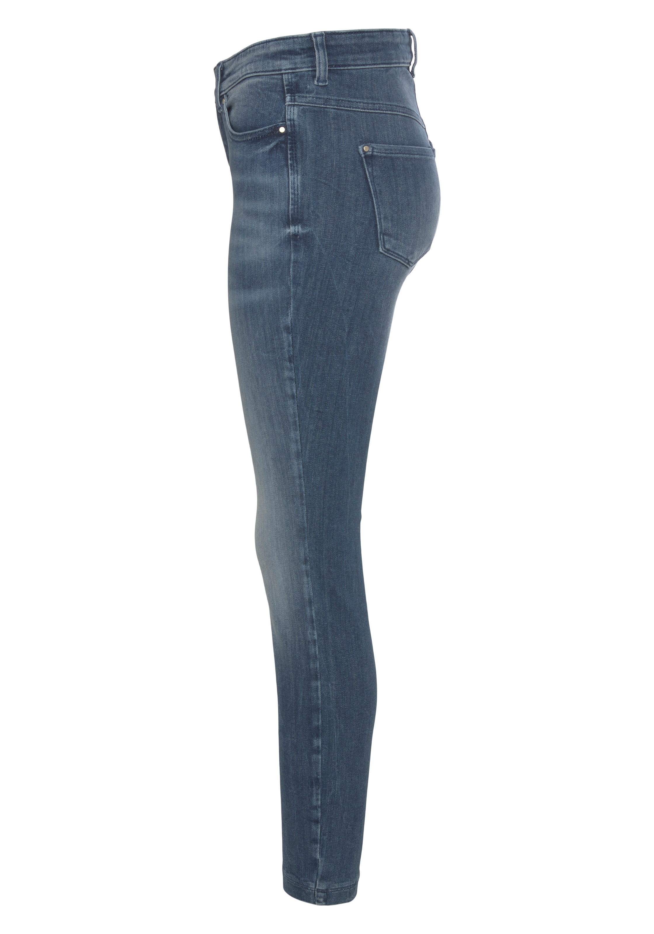Skinny«, MAC Hochelastische Skinny-fit-Jeans perfekten bei ♕ den Sitz Qualität »Dream für sorgt