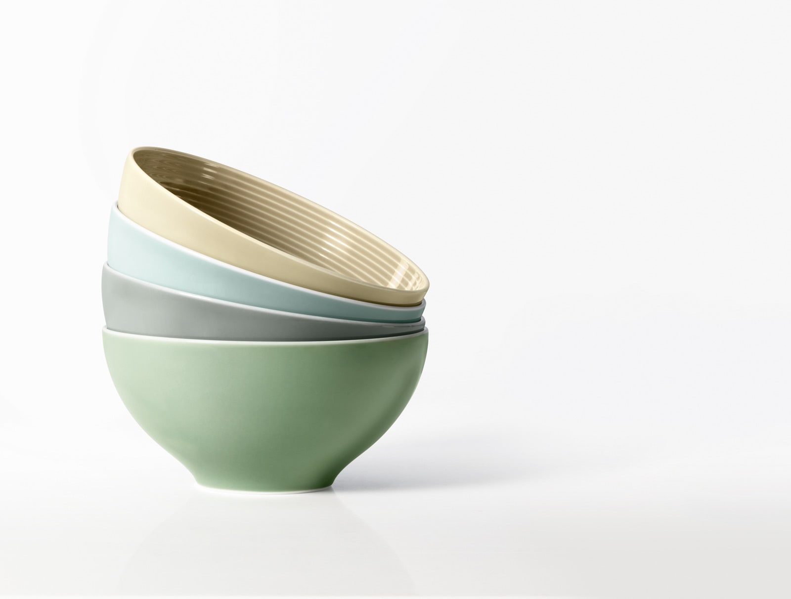 Seltmann Weiden Schale »Müslischalen Beat Color Glaze ø 15,7 cm 6er Set bunt«