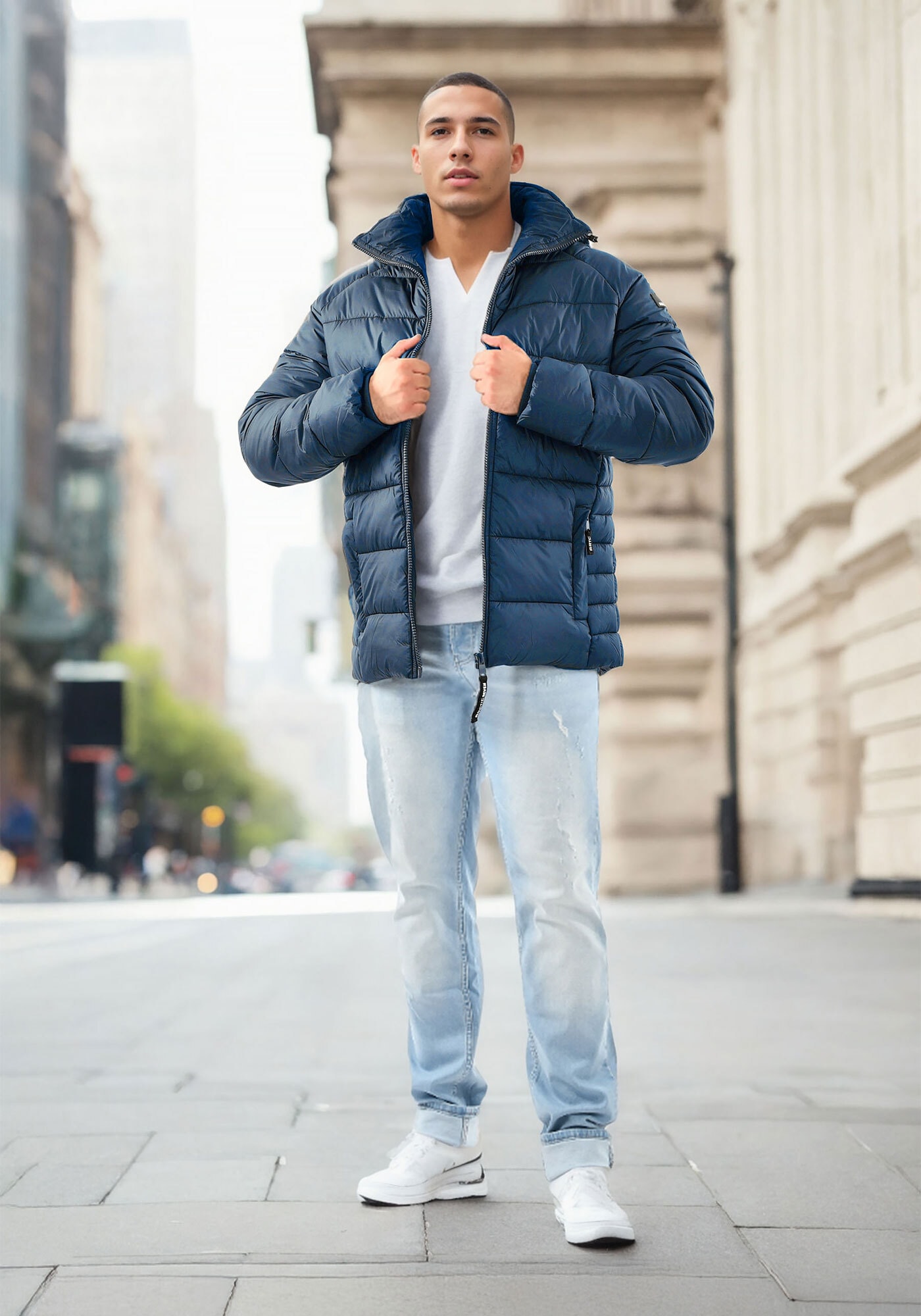 Arctic Seven Winterjacke »Arctic Seven Herren Winter Steppjacke AS420«