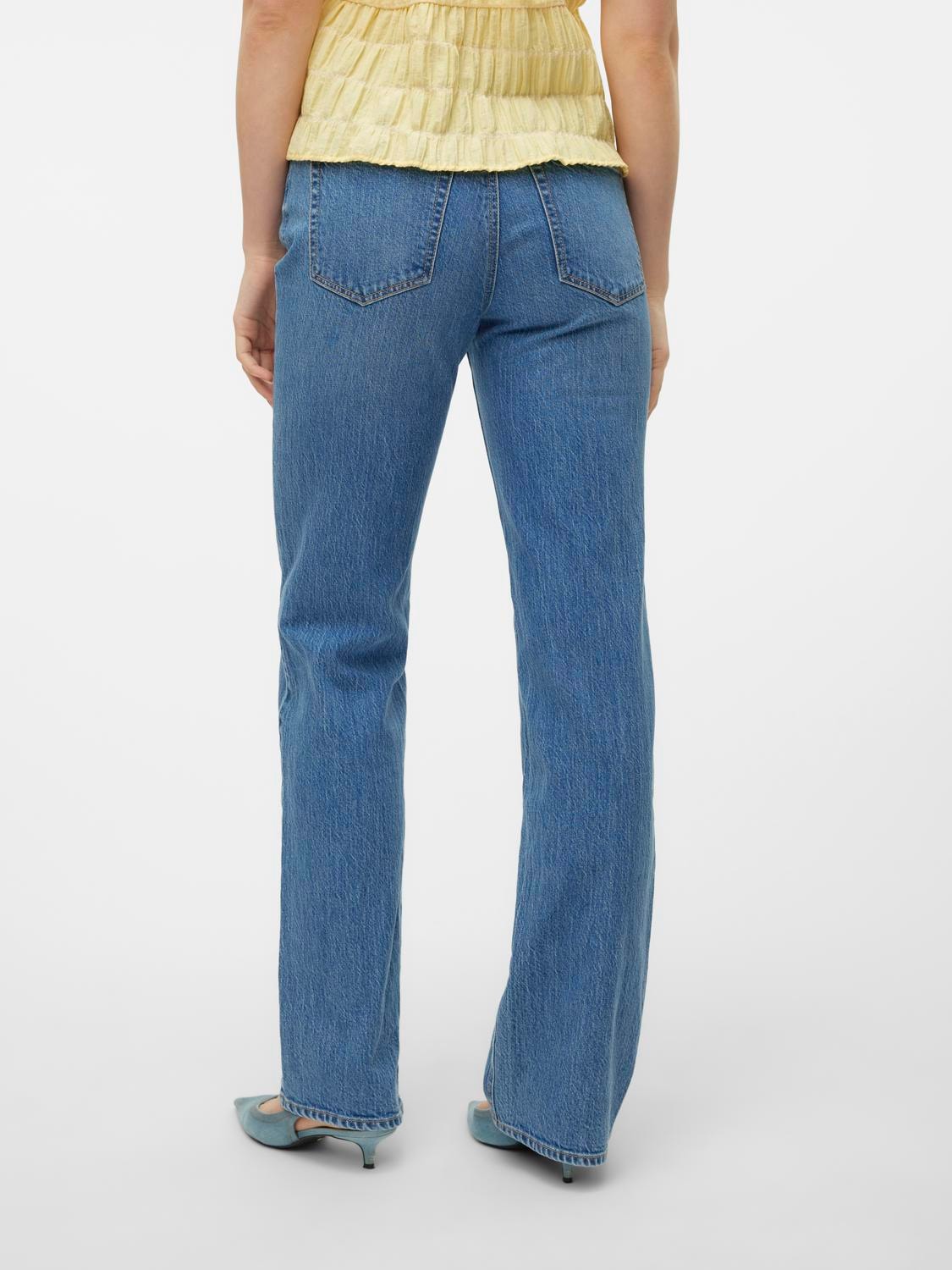 Vero Moda Gerade Jeans »VMTESSA HR STRAIGHT JEANS LI3114 GA NOOS«