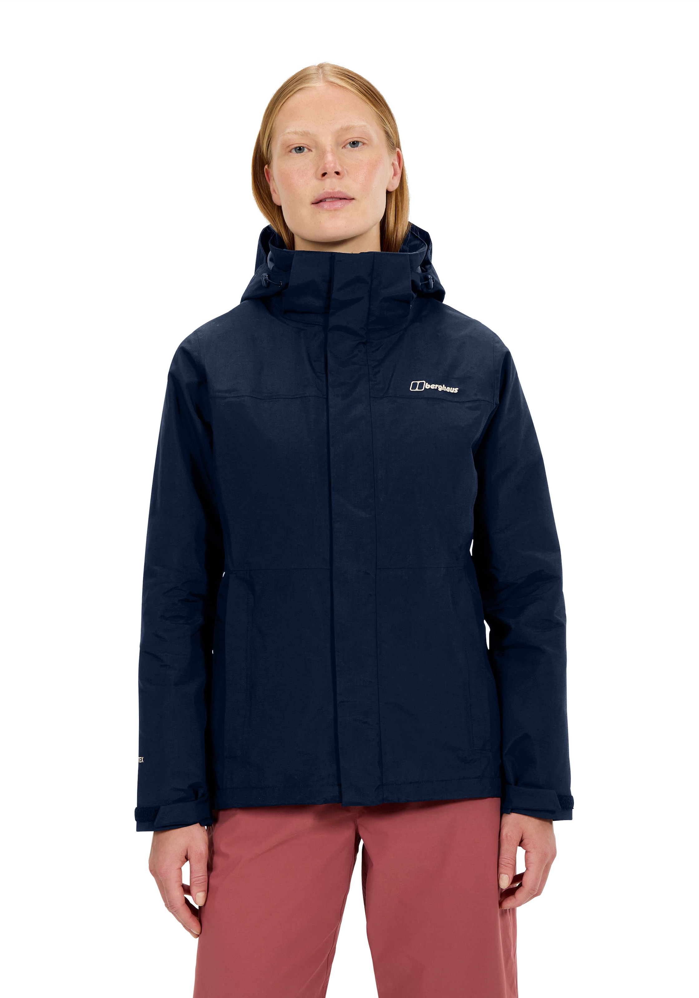 Berghaus Funktionsjacke »HILLWALKER 2.0 IA JKT AF« mit voll verstellbarer, einrollbarer Kapuze, wasserdicht, atmungsaktiv