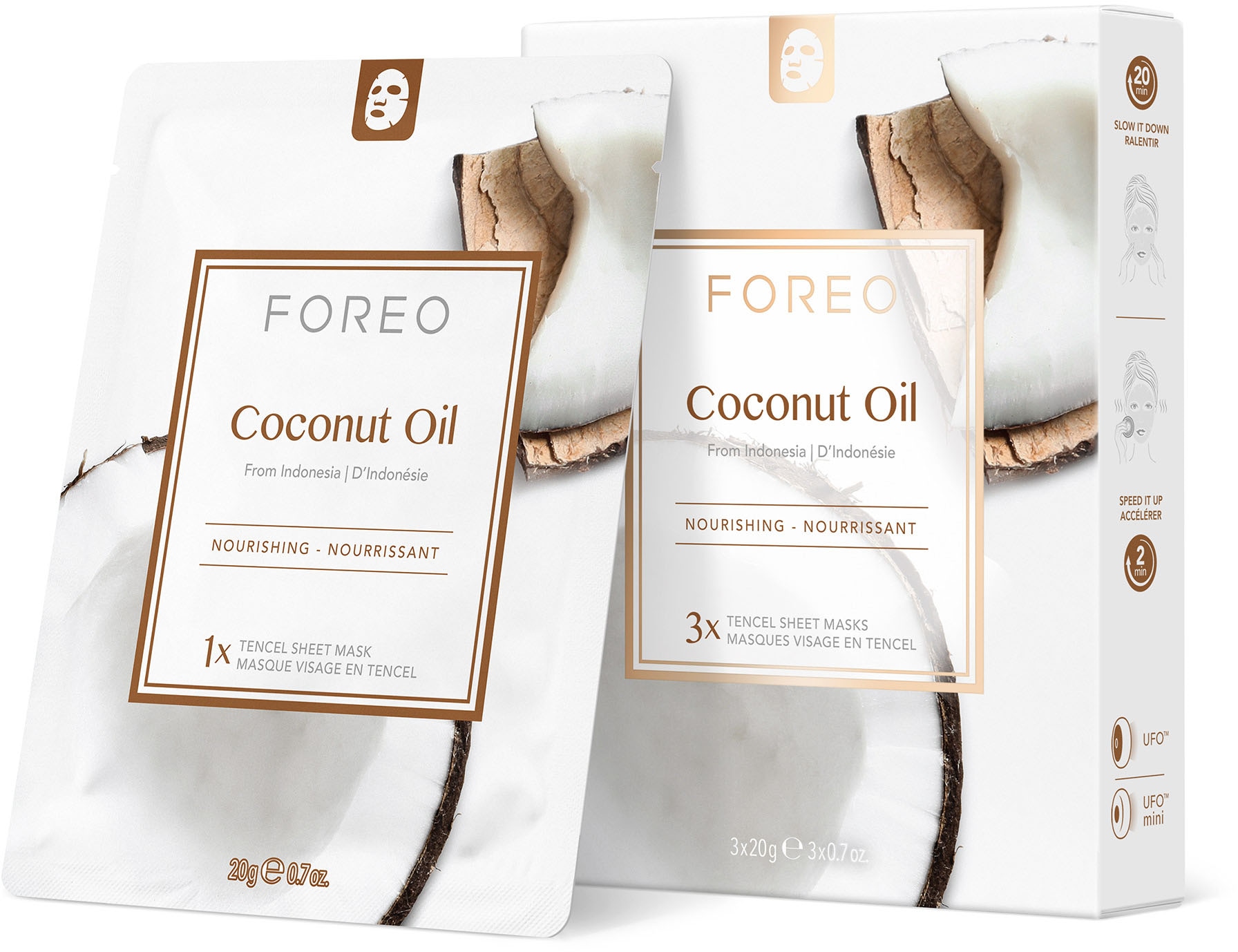 Masks Coconut FOREO Sheet Gesichtsmaske bei To online Face Collection UNIVERSAL Oil« »Farm