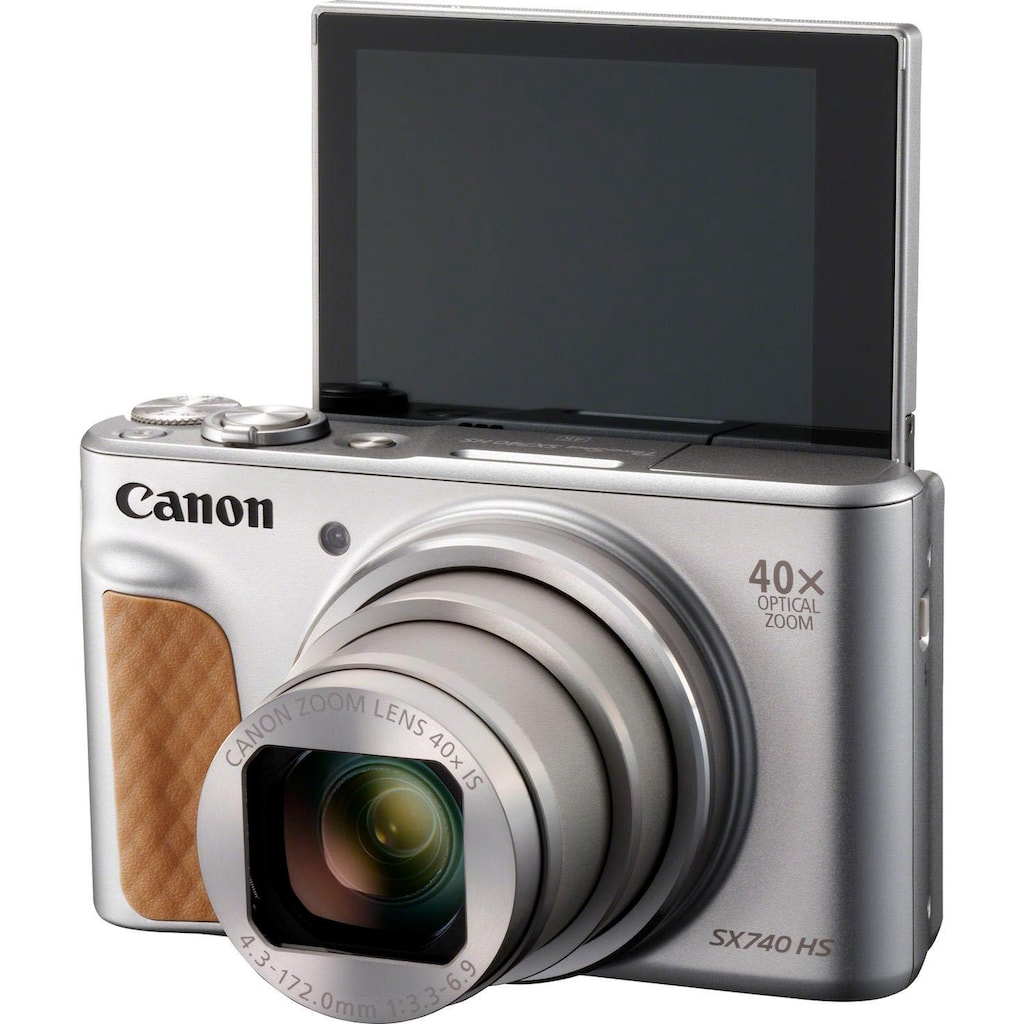 Canon Kompaktkamera »PowerShot SX740 HS«, 20,3 MP, 40 fachx opt. Zoom, Bluetooth-WLAN (Wi-Fi)