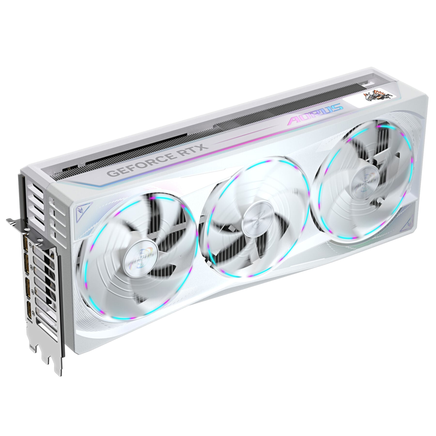 Gigabyte Grafikkarte »AORUS GeForce RTX 5090 STEALTH ICE 32G Grafikkarte - 32GB GDDR7, 512bi«