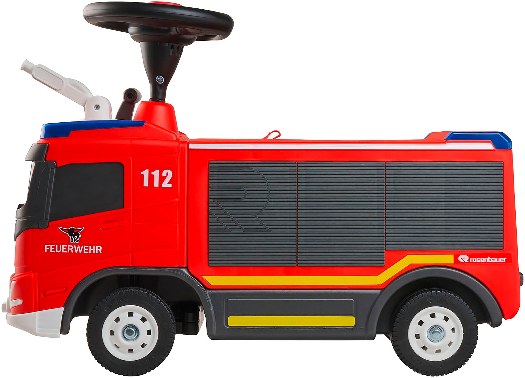 BIG Rutscherauto »Feuerwehr«, Made in Germany