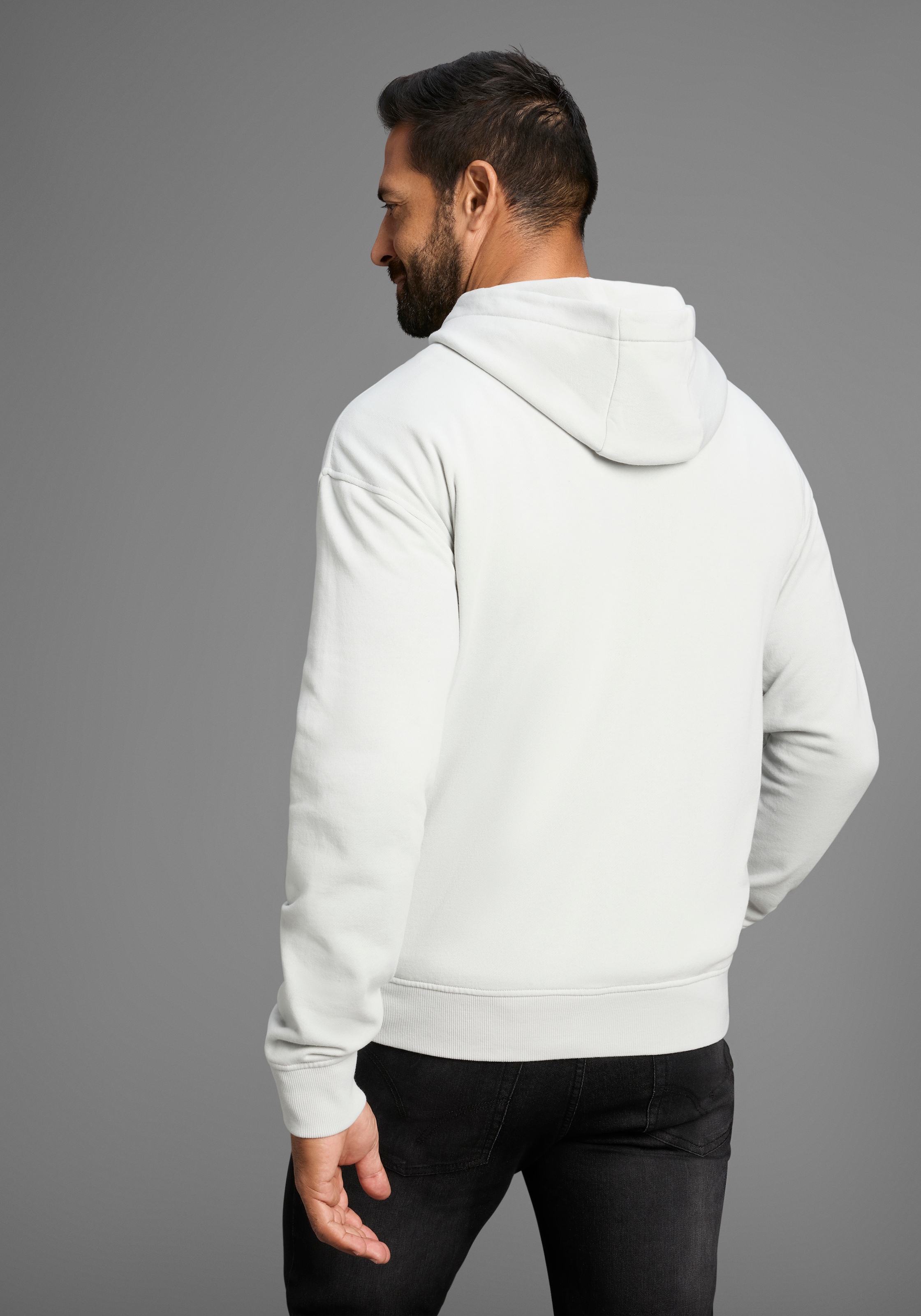 H.I.S Kapuzensweatshirt , ohne Kordeln an der Kapuze
